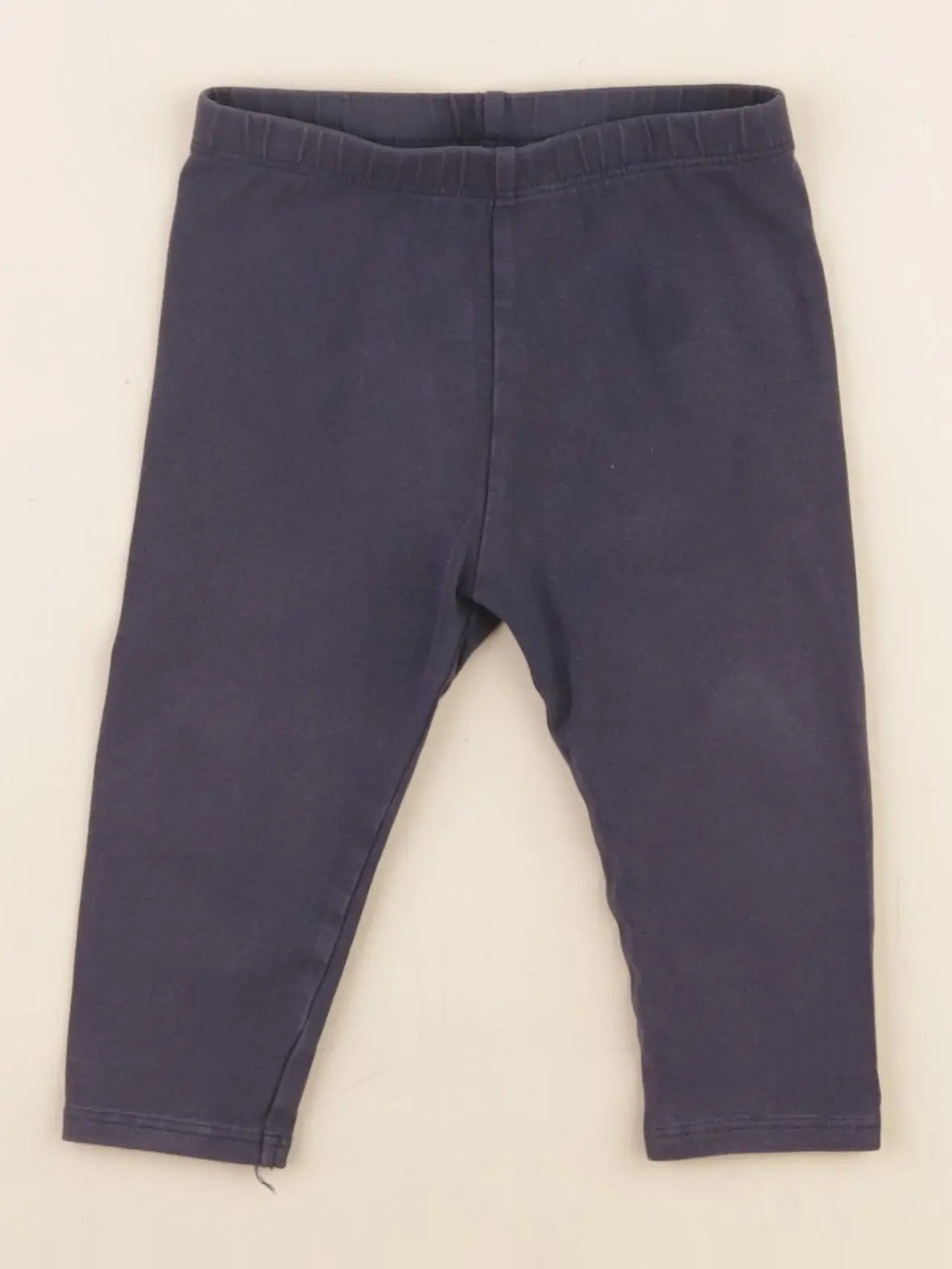 Vertbaudet - legging bleu - 12 mois