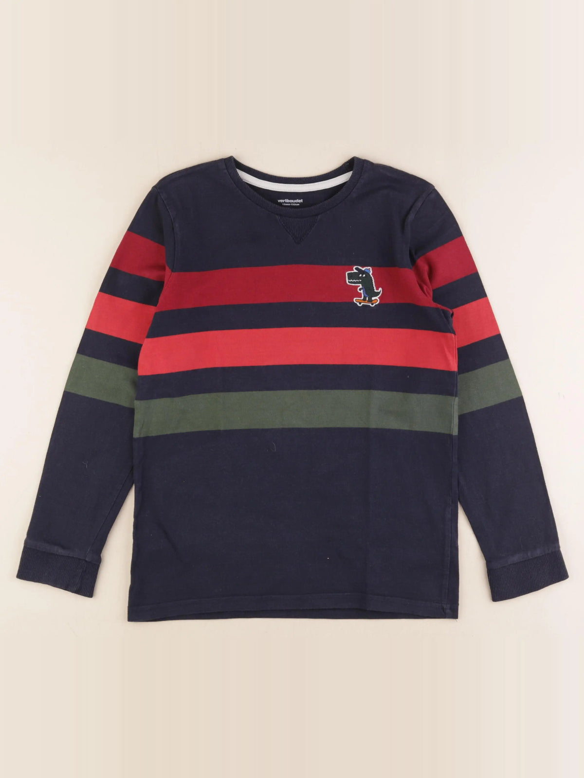 Vertbaudet - tee-shirt multicolore - 12 ans