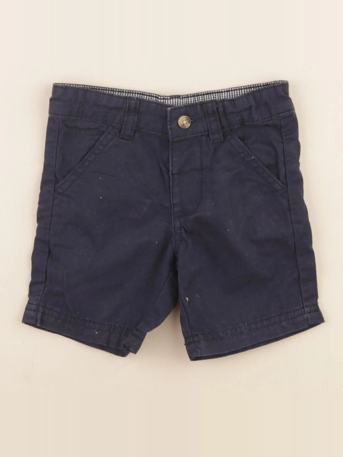 Boutchou - short bleu - 9 mois