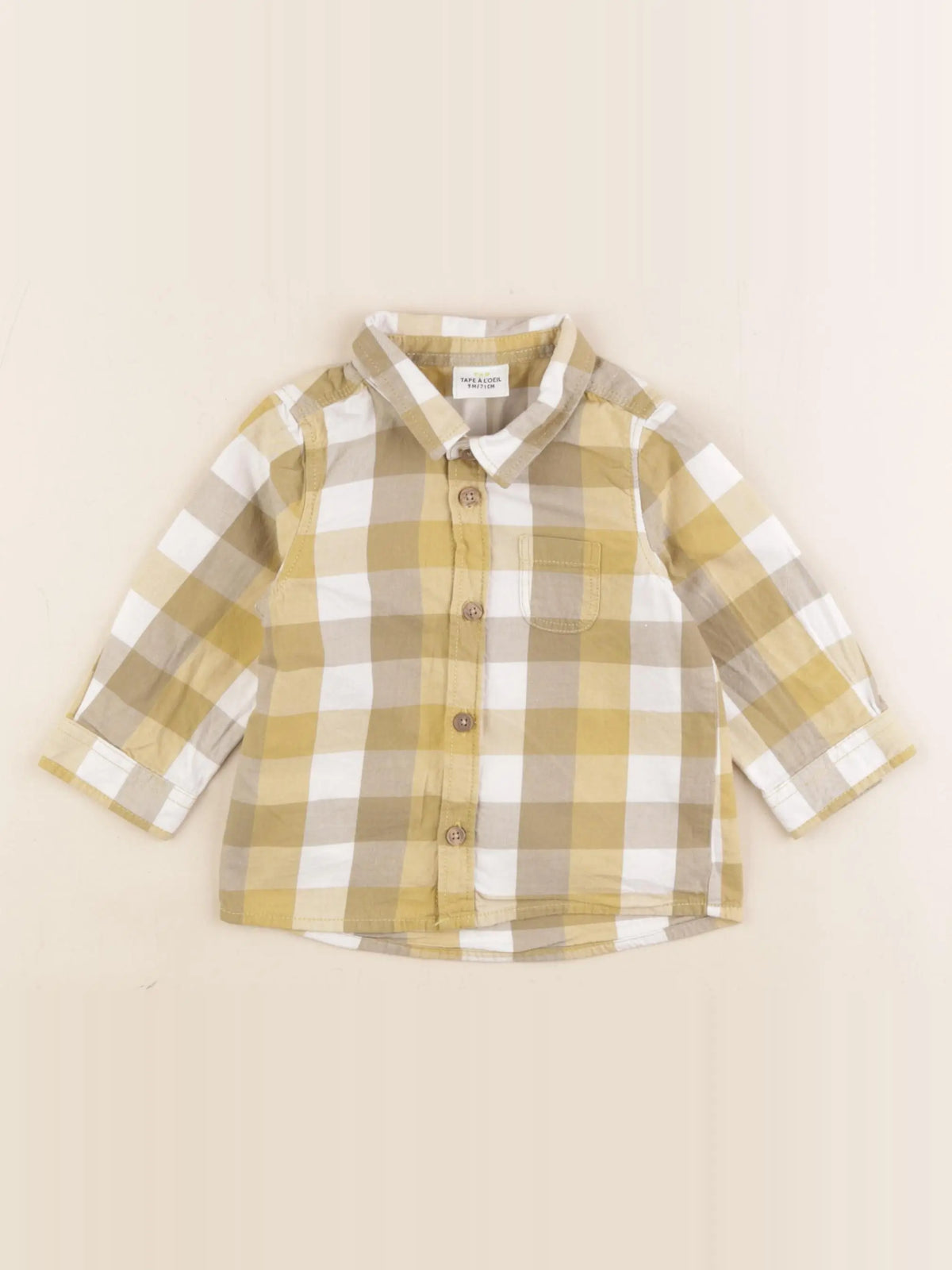 Tape à l'oeil - chemise multicolore - 9 mois