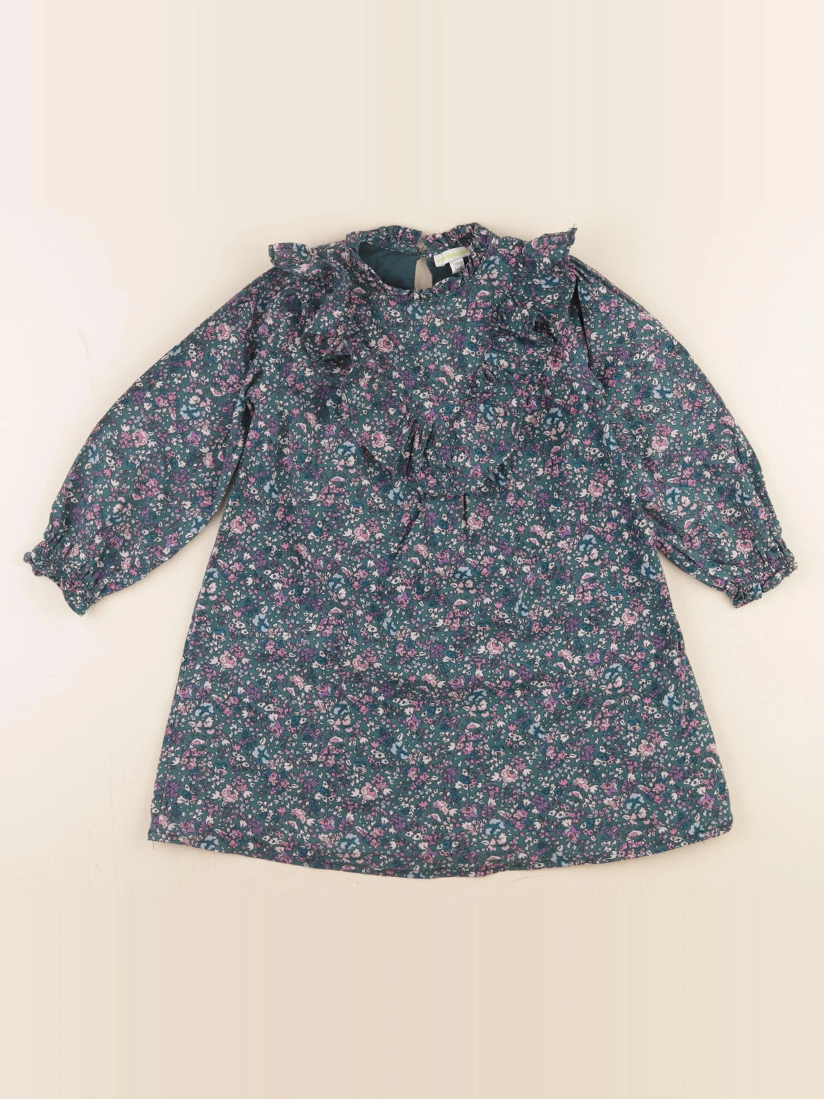 Vertbaudet - robe multicolore - 5 ans
