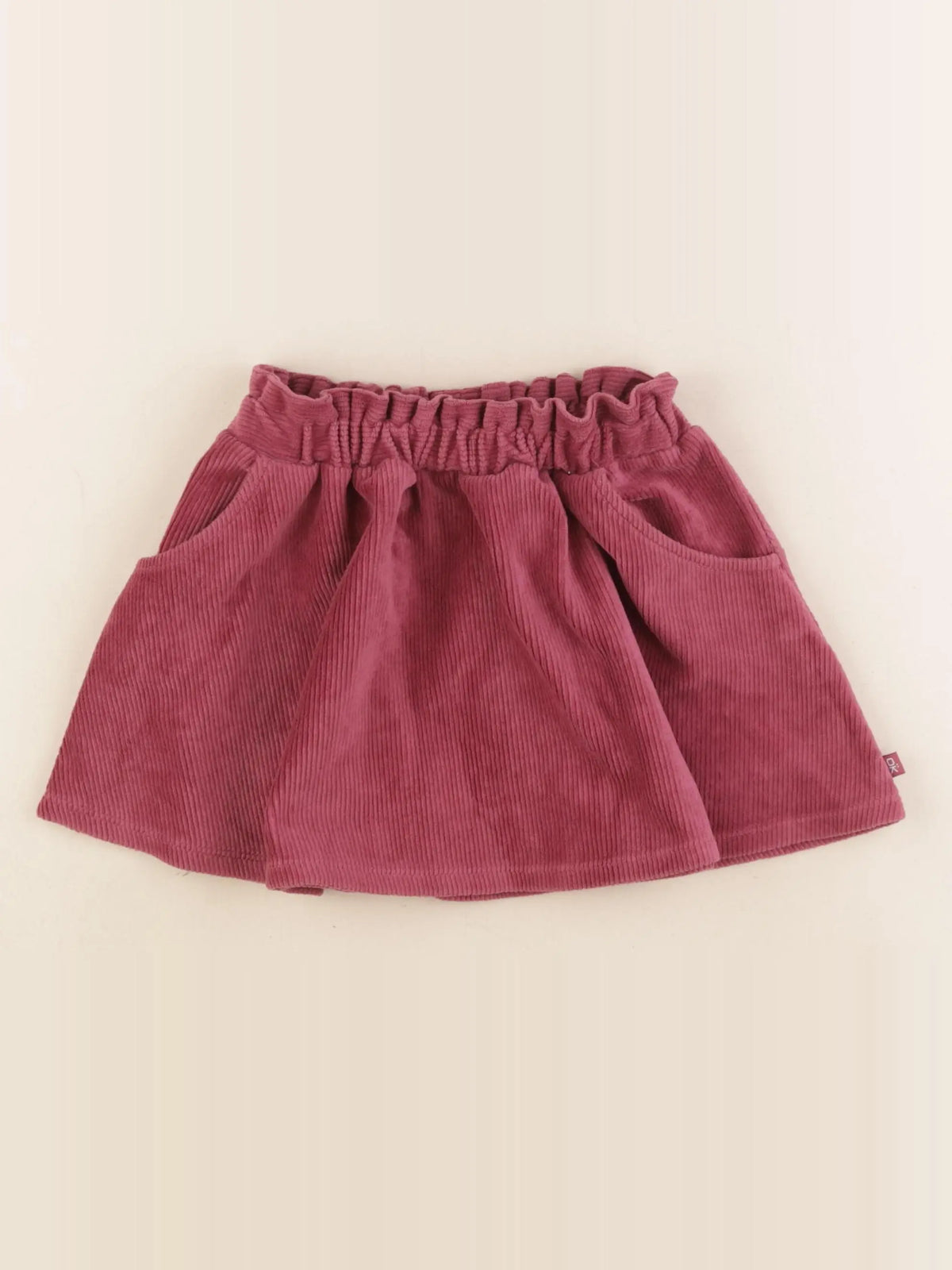 Okaidi - jupe rouge - 4 ans