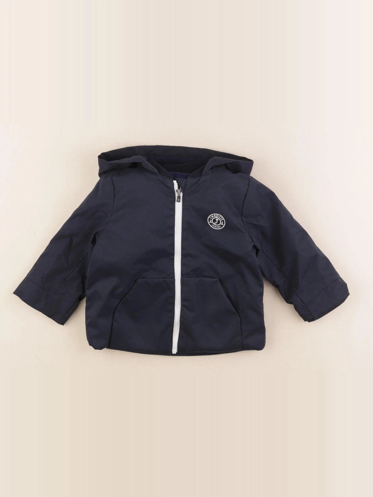 Jacadi - manteau bleu - 12 mois