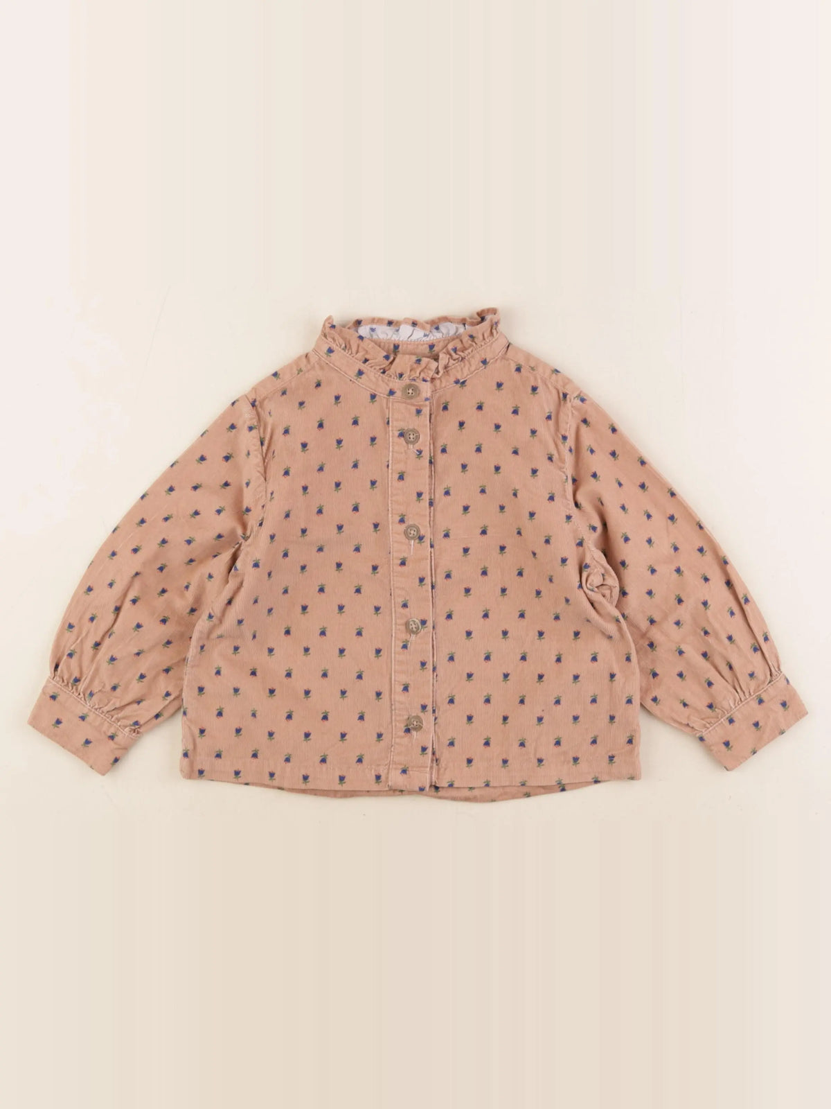 Petit Bateau - blouse rose - 3 ans