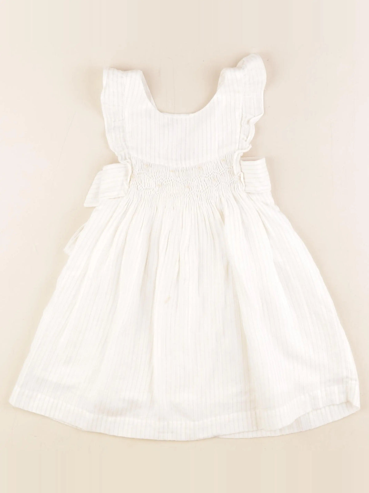 Cyrillus - robe blanc - 4 ans