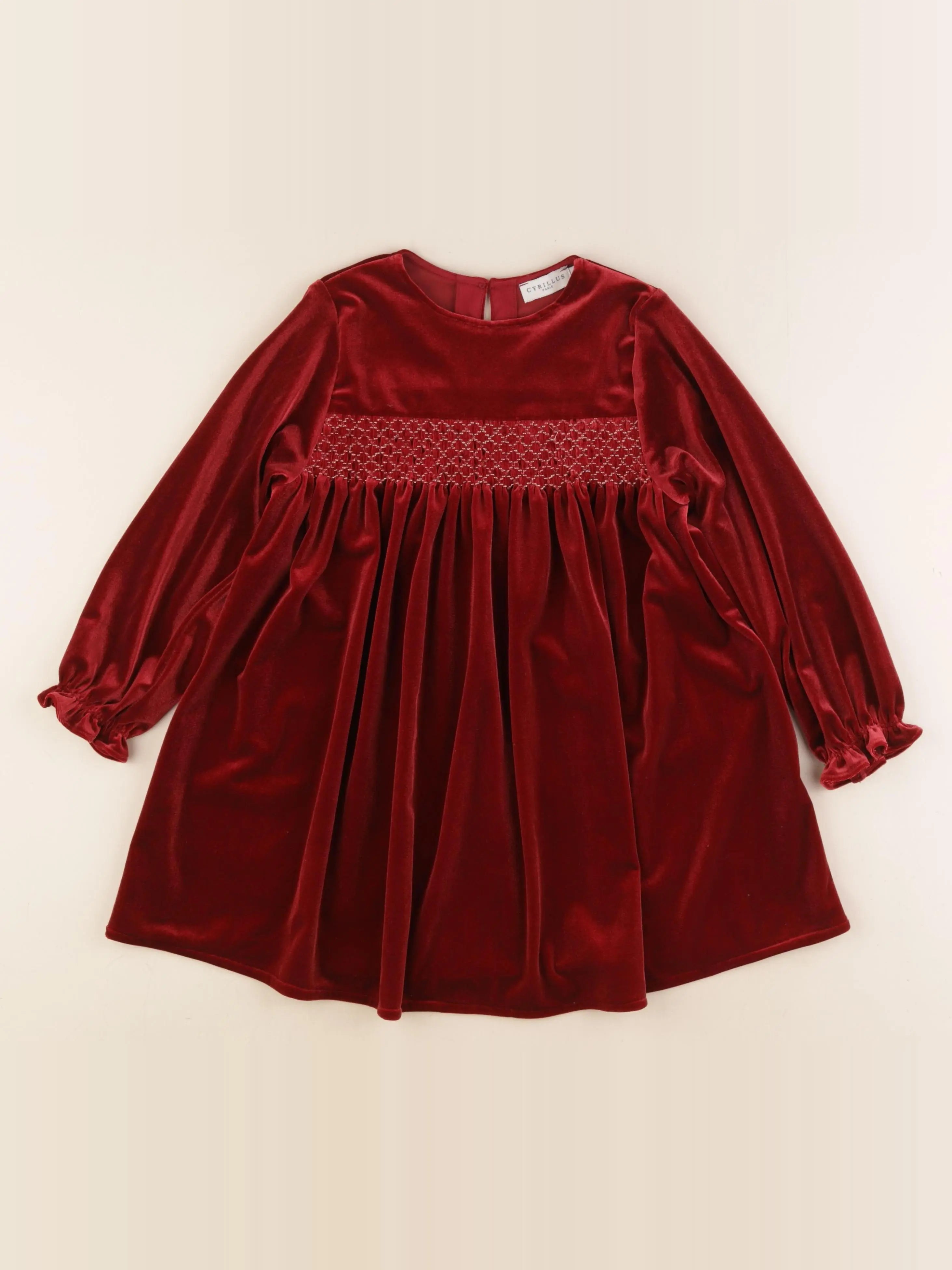 Cyrillus - robe rouge - 6 ans