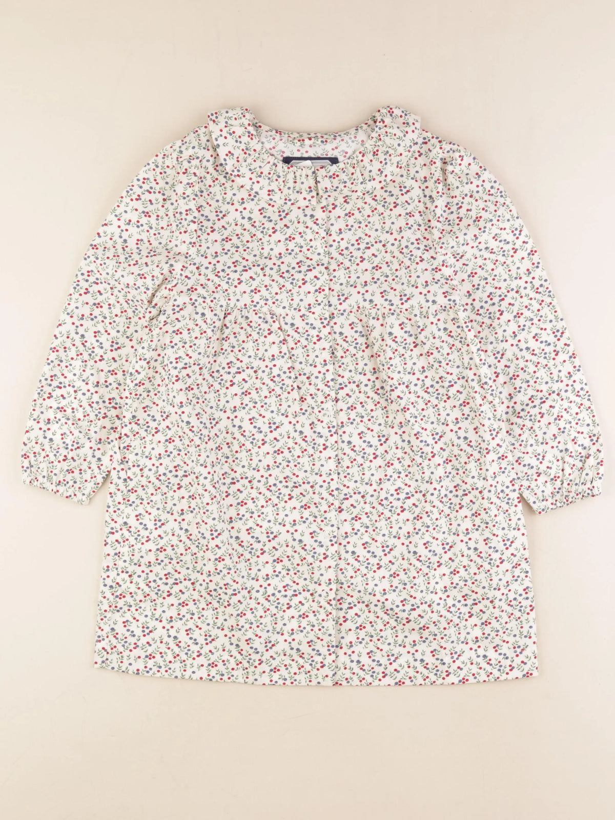 Cyrillus - blouse ecole multicolore - 6/8 ans