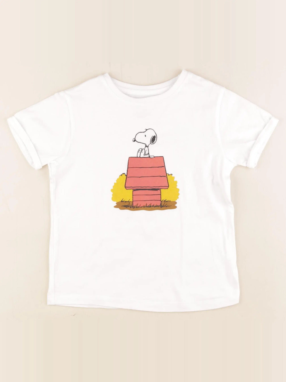 Cyrillus - tee-shirt blanc - 6 ans