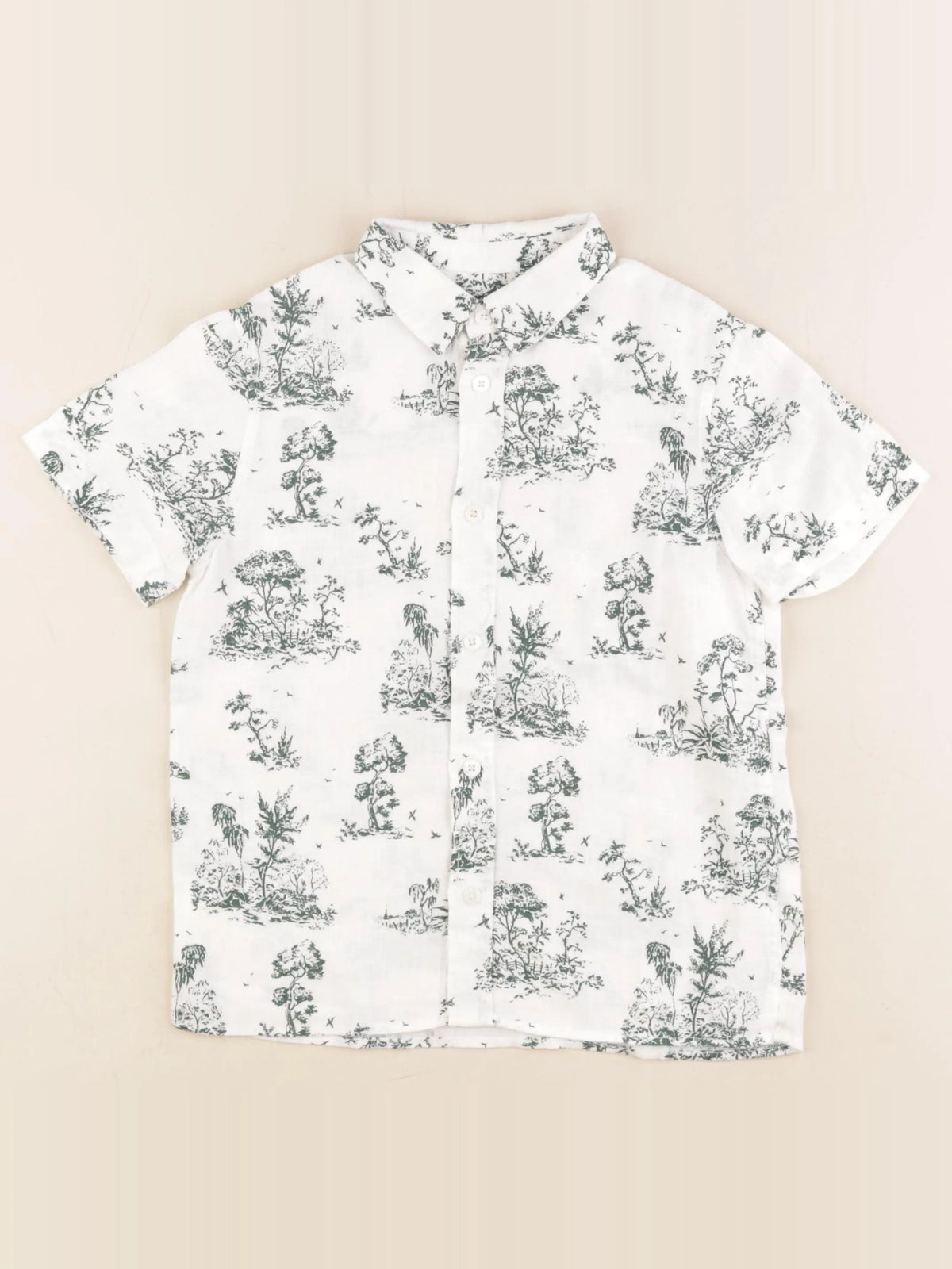 Cyrillus - chemise vert - 4 ans