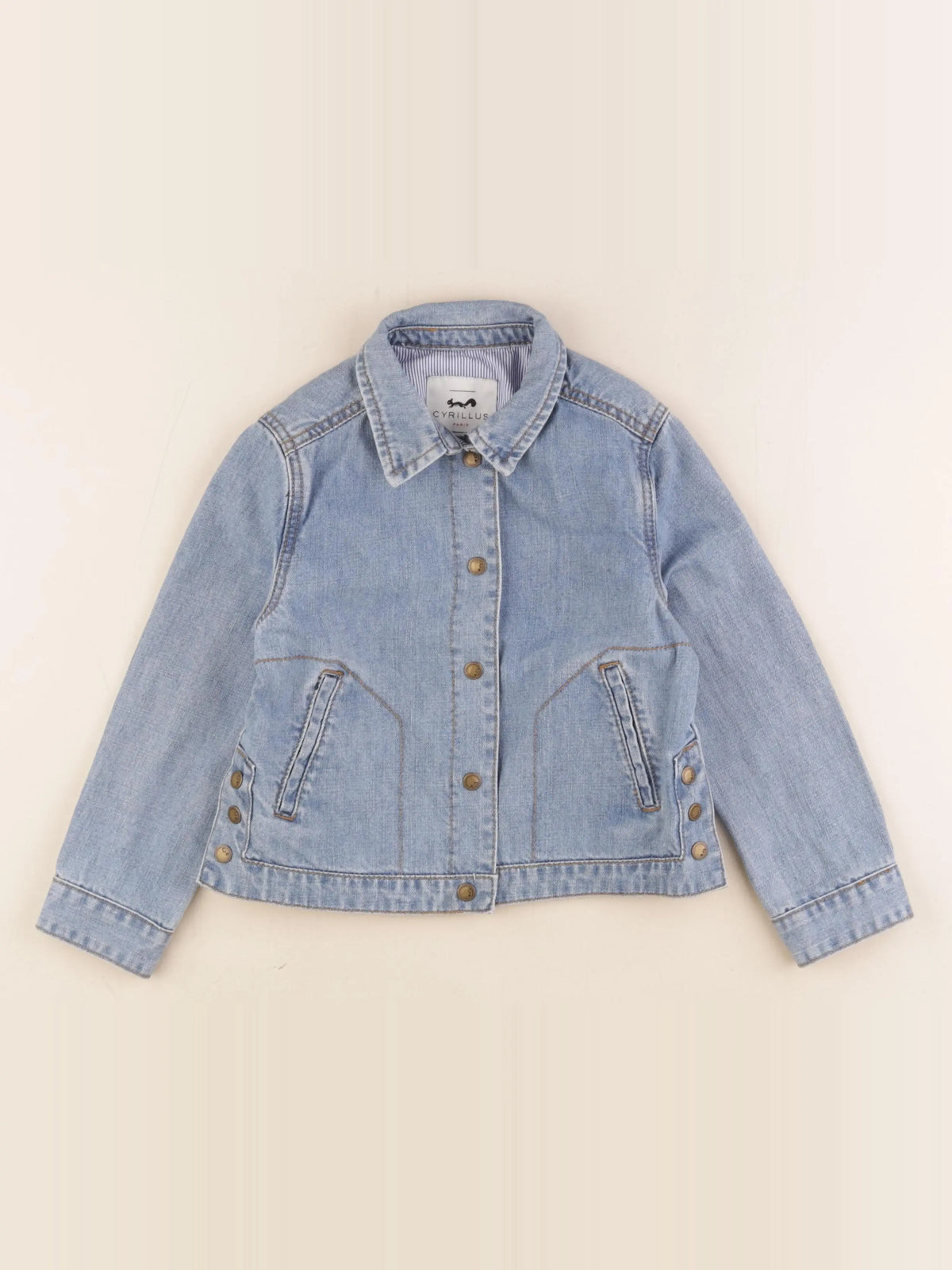Cyrillus - veste bleu - 6 ans
