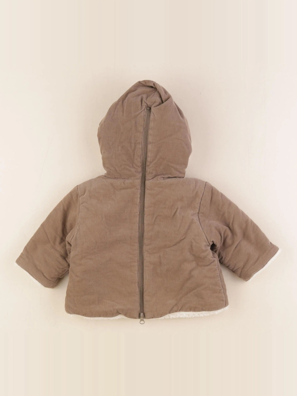 Boutchou - burnou marron - 3 mois
