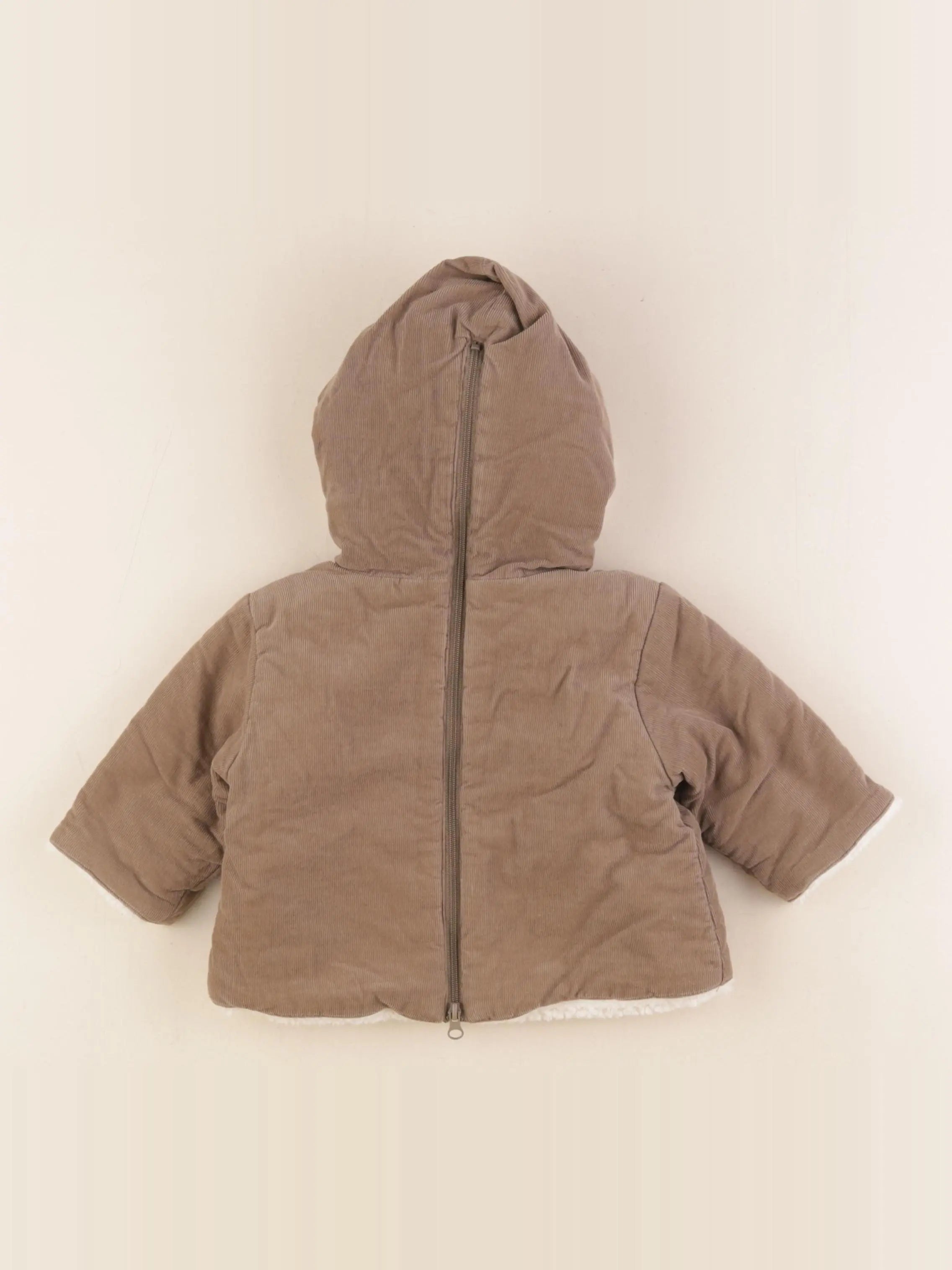 Boutchou - burnou marron - 3 mois
