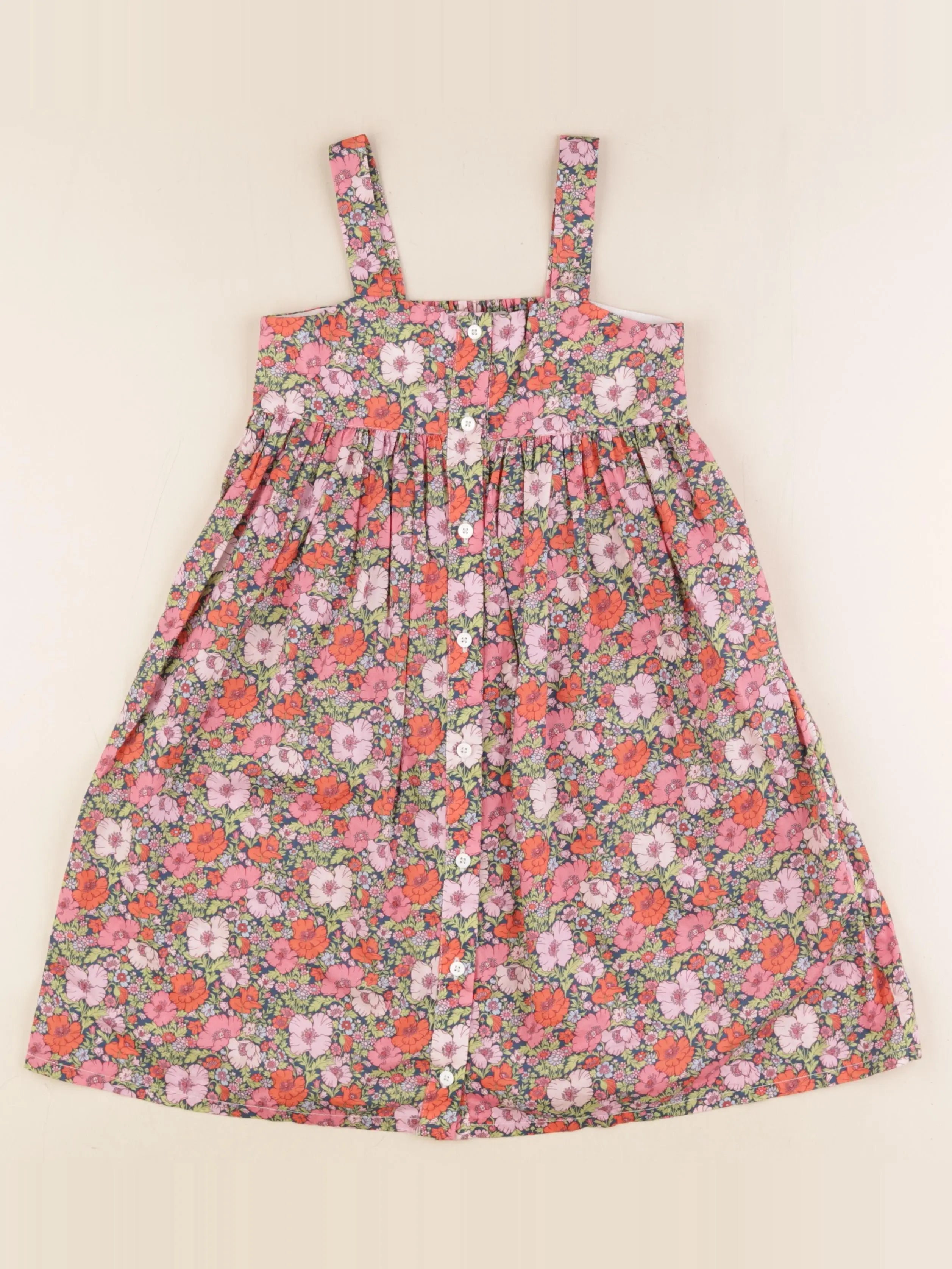 Cyrillus - robe rose - 6 ans