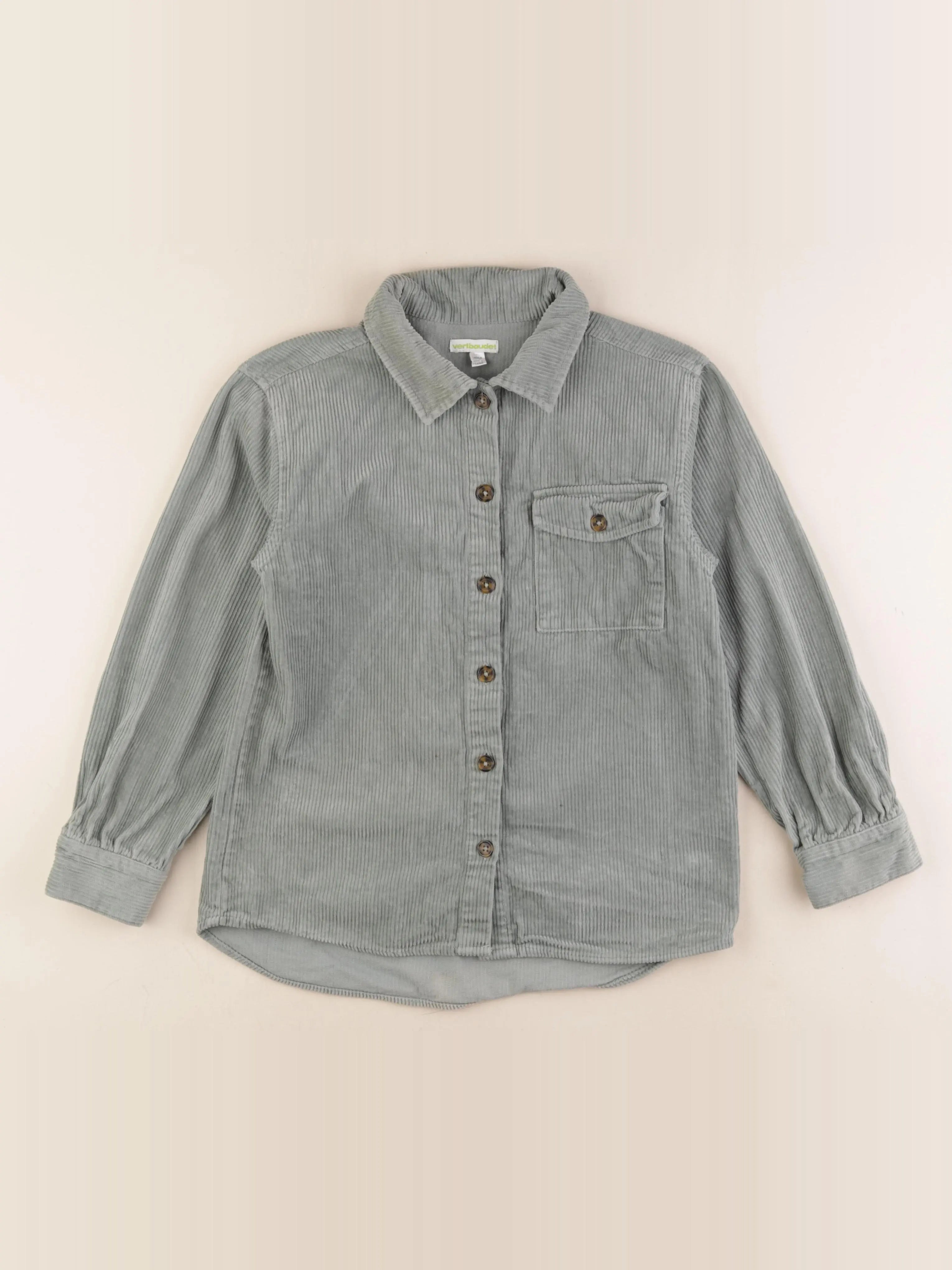 Vertbaudet - chemise vert - 10 ans