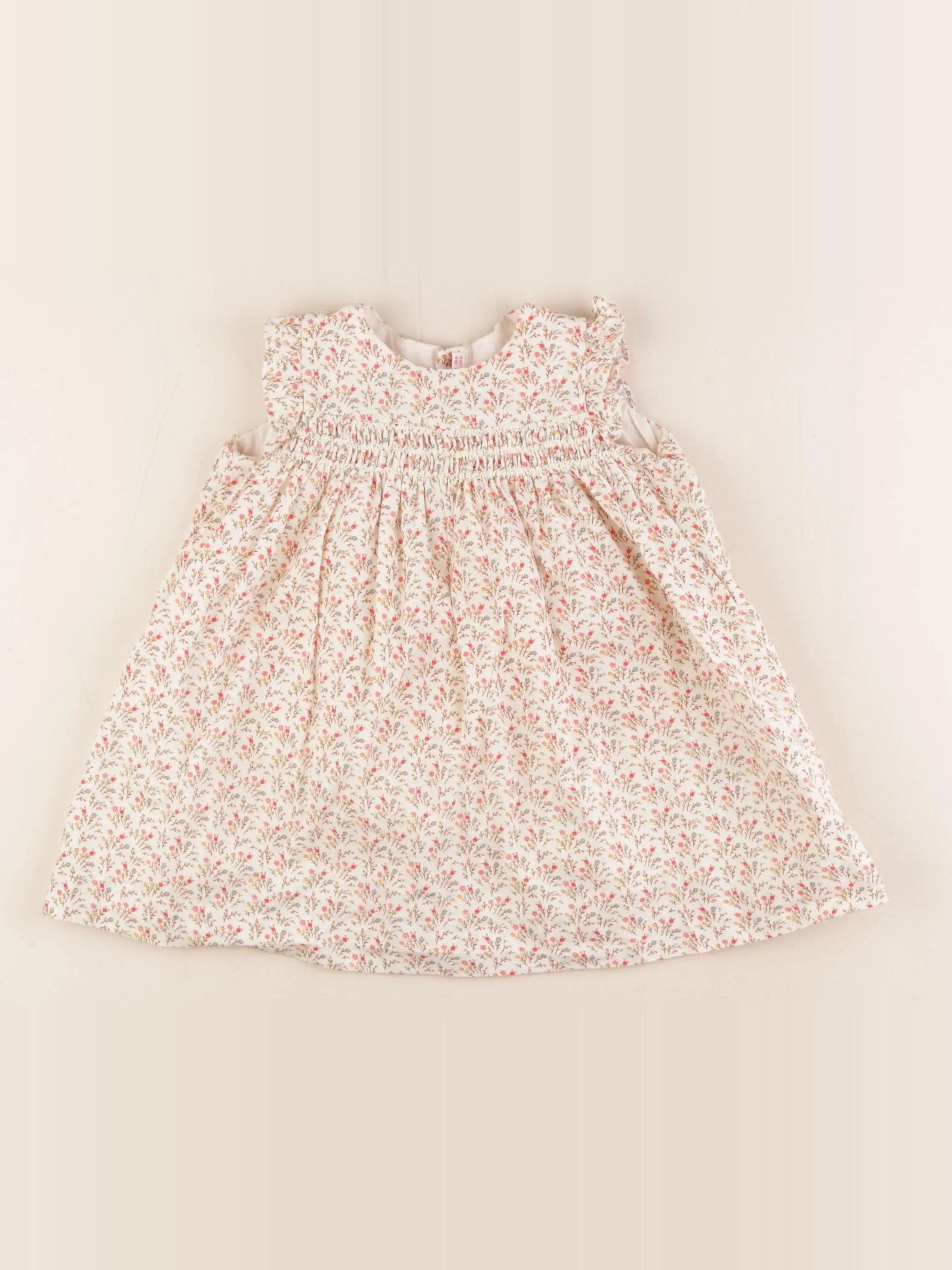 Bonpoint - robe beige - 18 mois