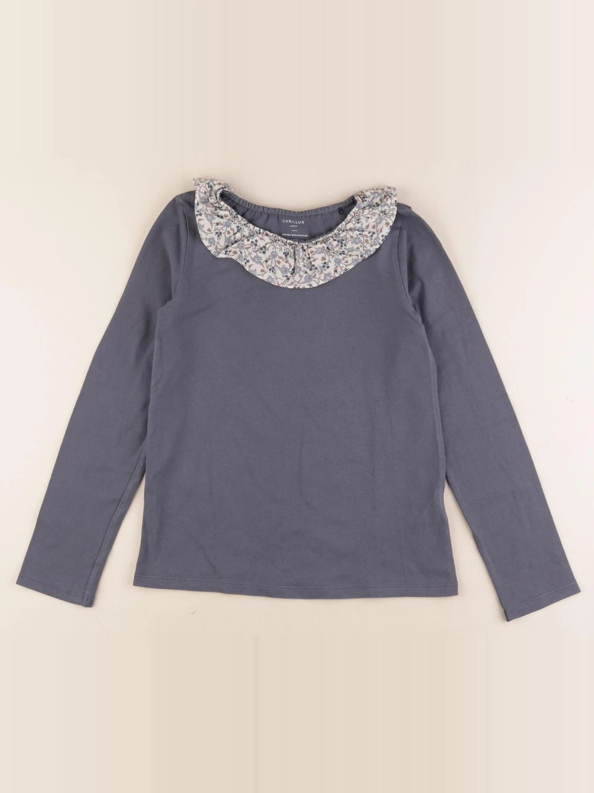 Cyrillus - tee-shirt bleu - 12 ans