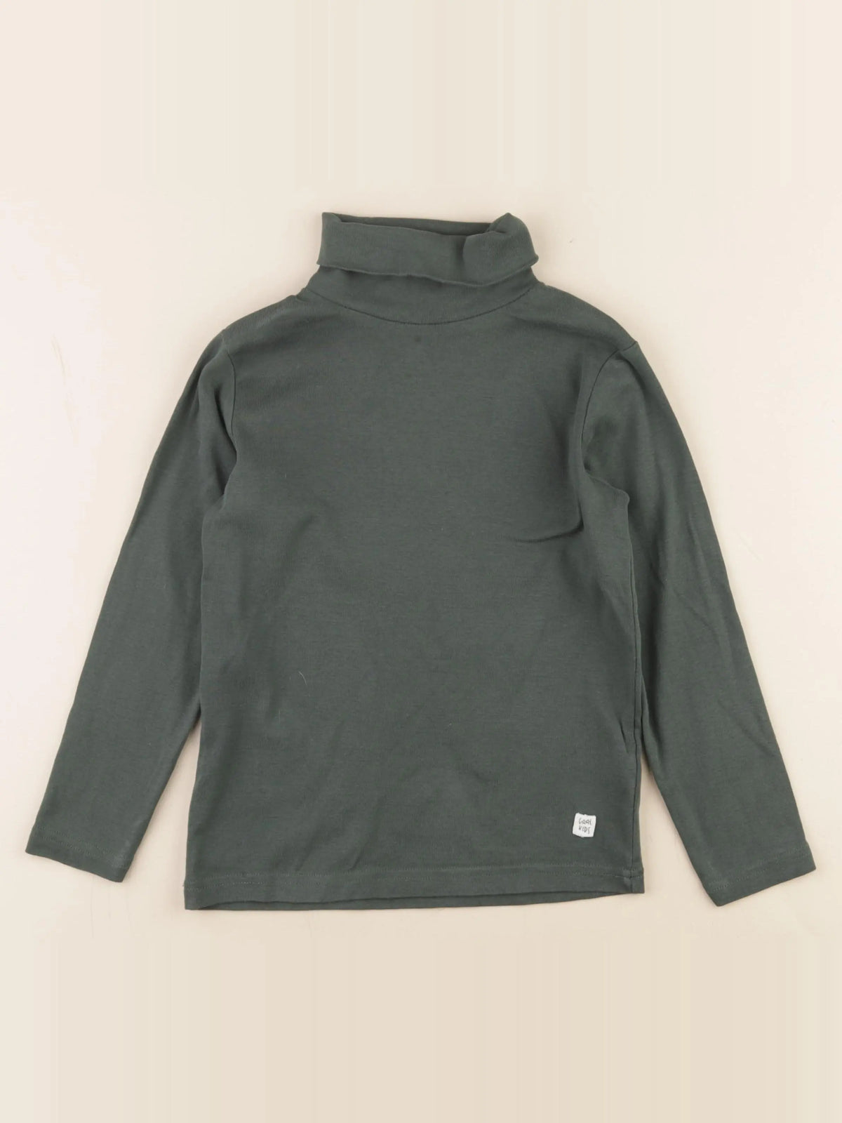 Vertbaudet - sous-pull vert - 8 ans