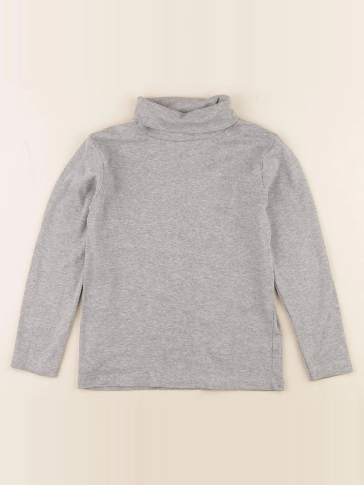 Vertbaudet - sous-pull gris - 8 ans