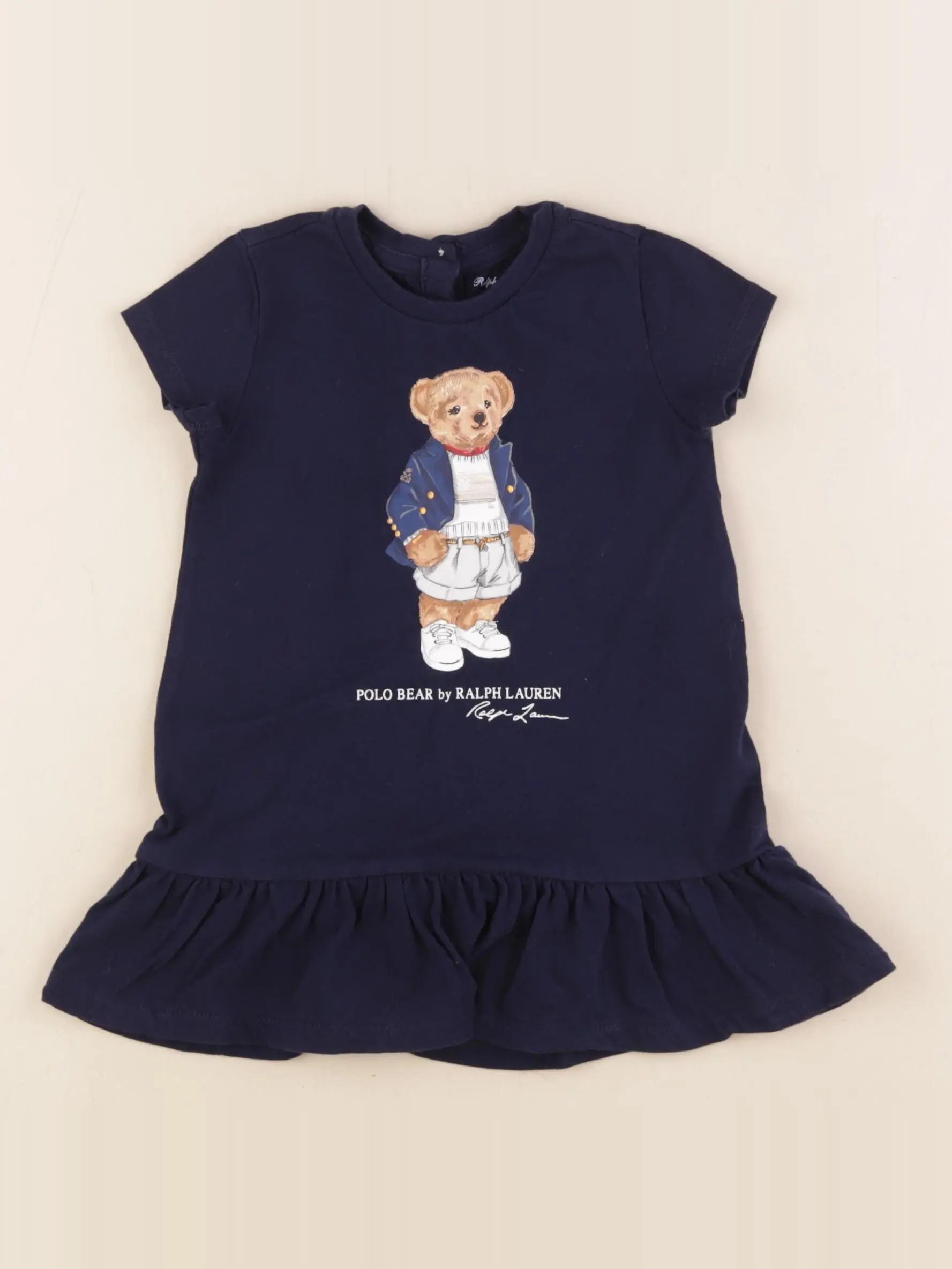 Ralph Lauren - robe bleu - 9 mois