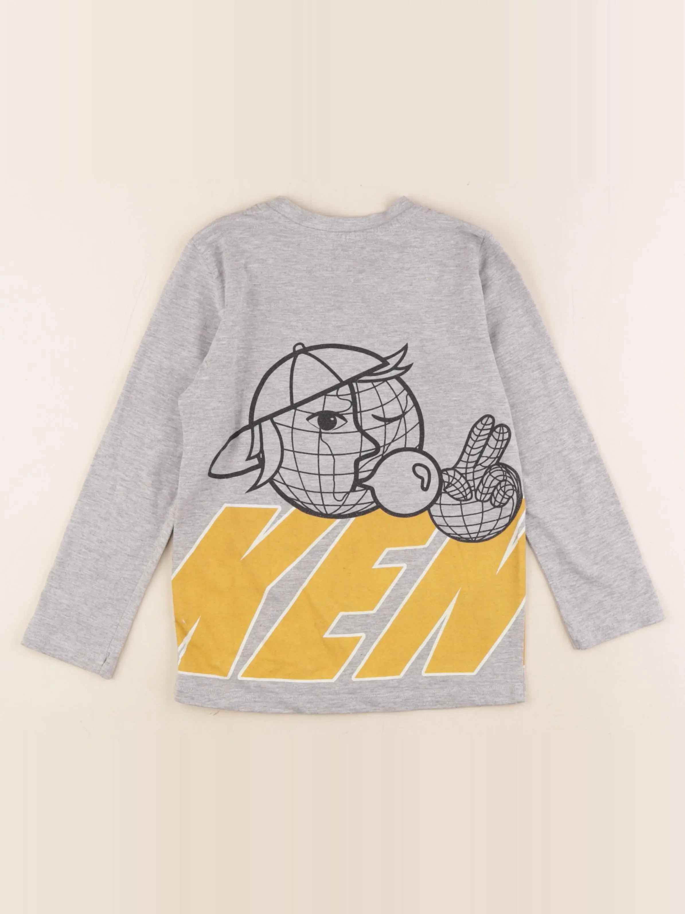 Kenzo - tee-shirt gris - 6 ans