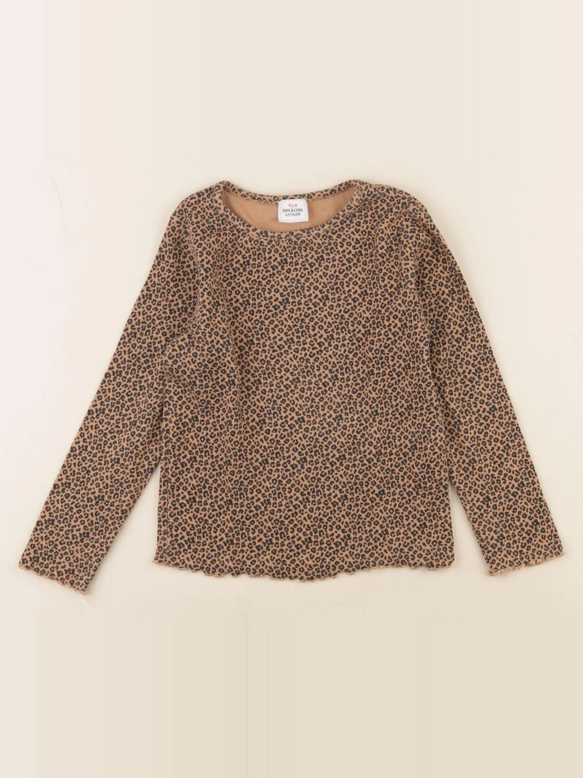 Tape à l'oeil - tee-shirt marron, noir - 6 ans