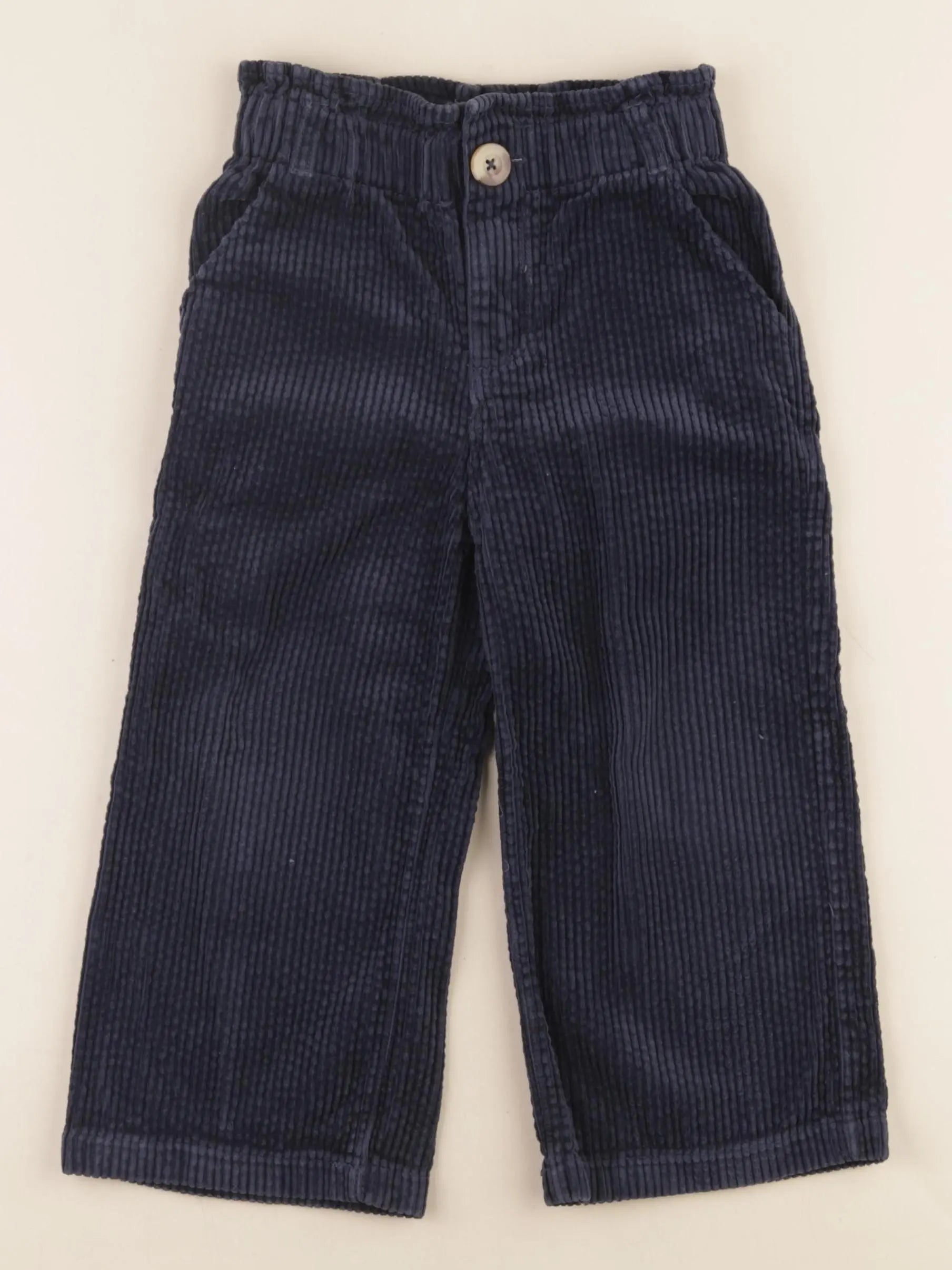 Vertbaudet - pantalon bleu - 4 ans