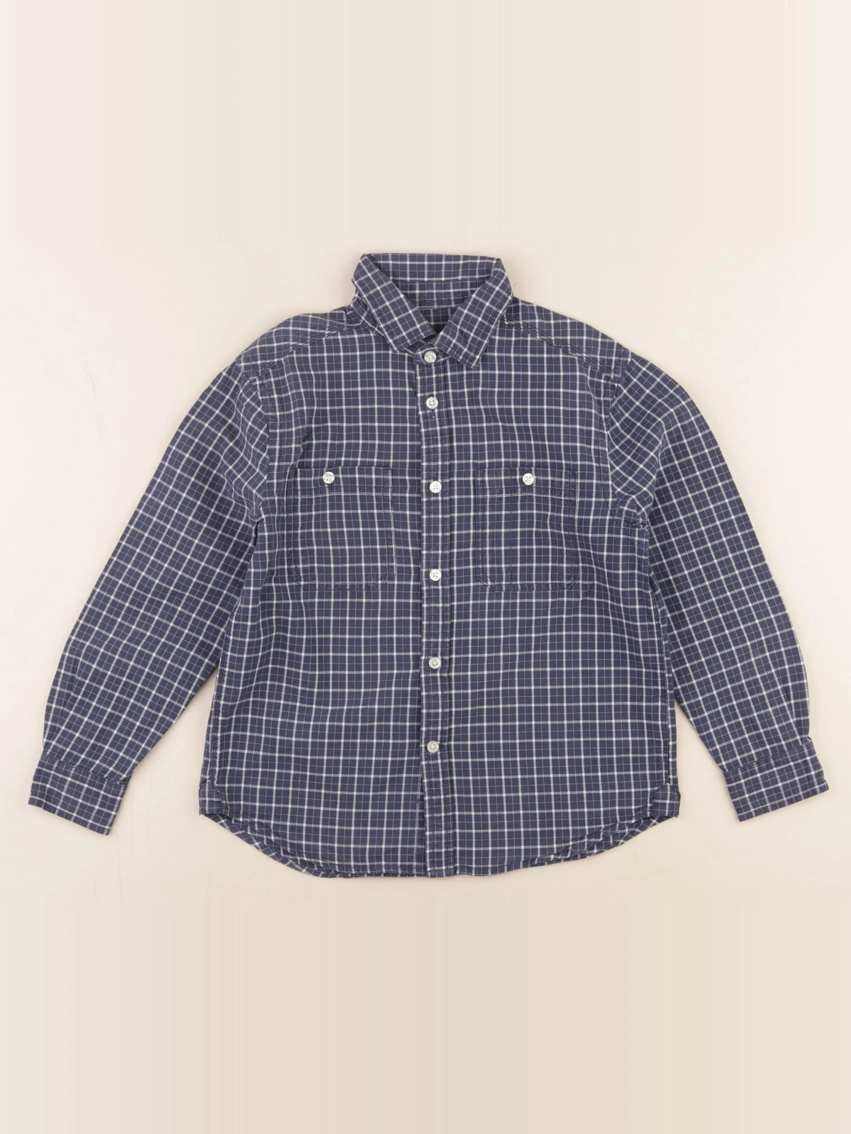 Cyrillus - chemise bleu - 8 ans