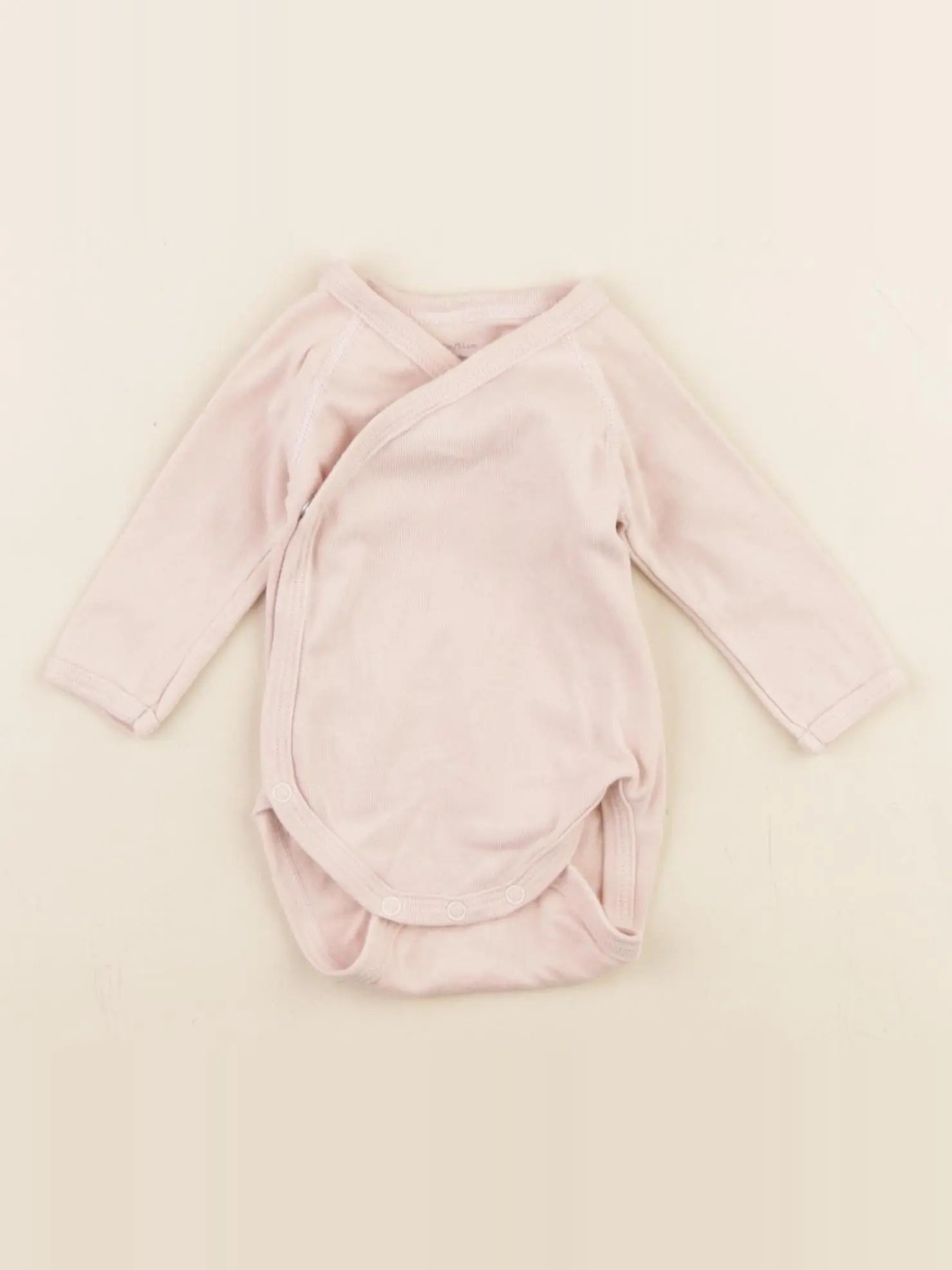 Petit Bateau - body rose - 1 mois