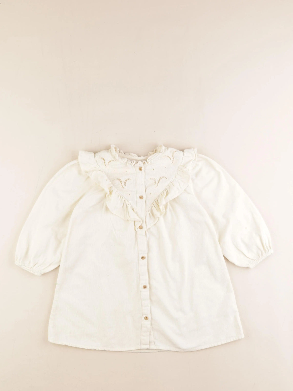 Zara - robe beige - 3/4 ans