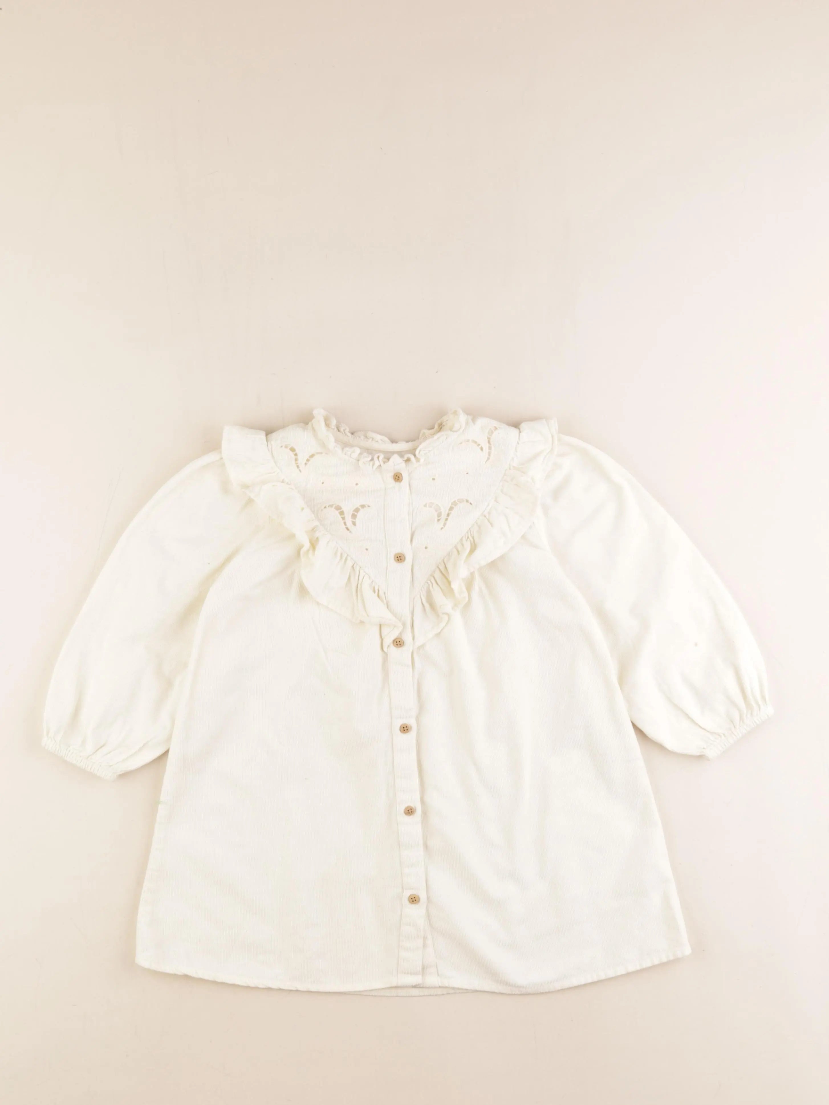 Zara - robe beige - 3/4 ans