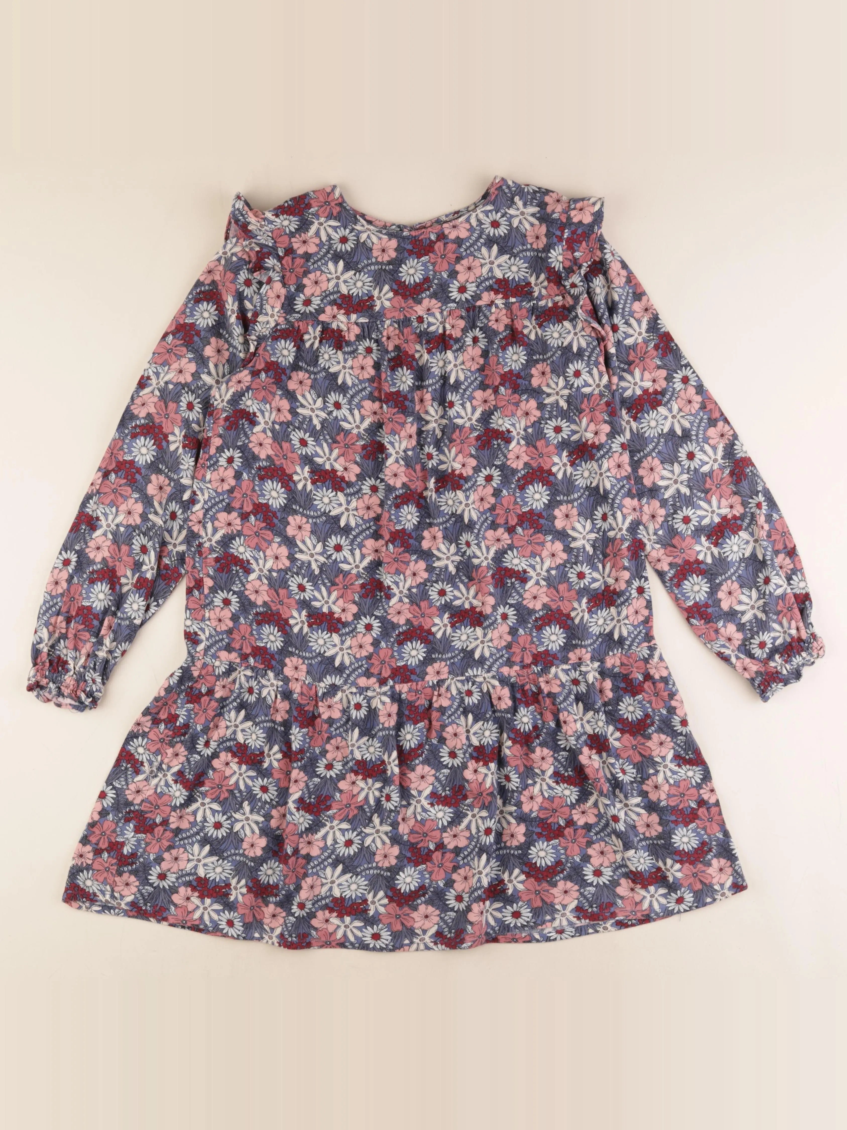 Vertbaudet - robe multicolore - 12 ans