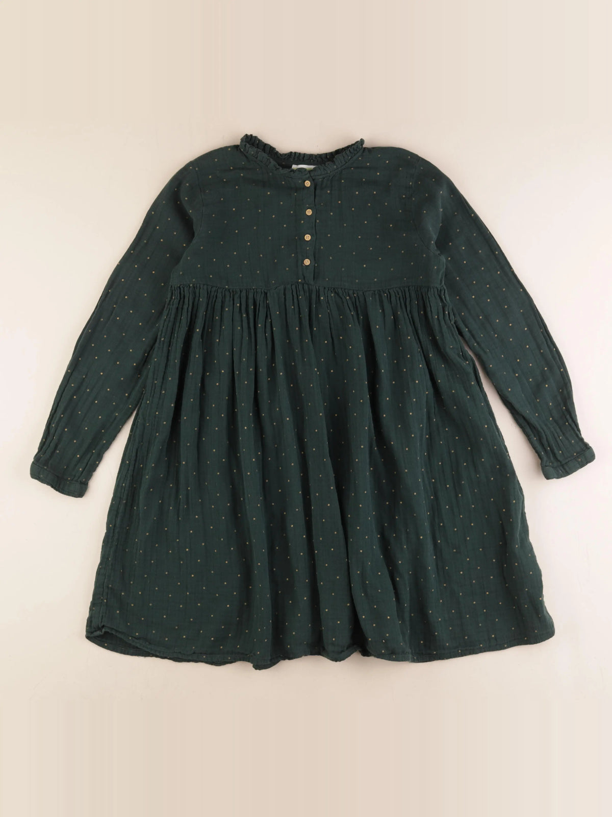 Vertbaudet - robe vert - 12 ans