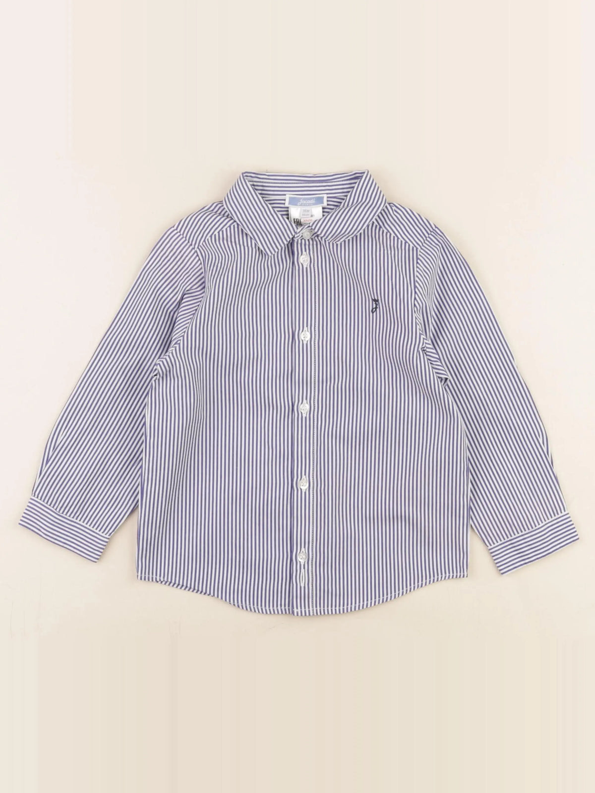 Jacadi - chemise bleu - 36 mois
