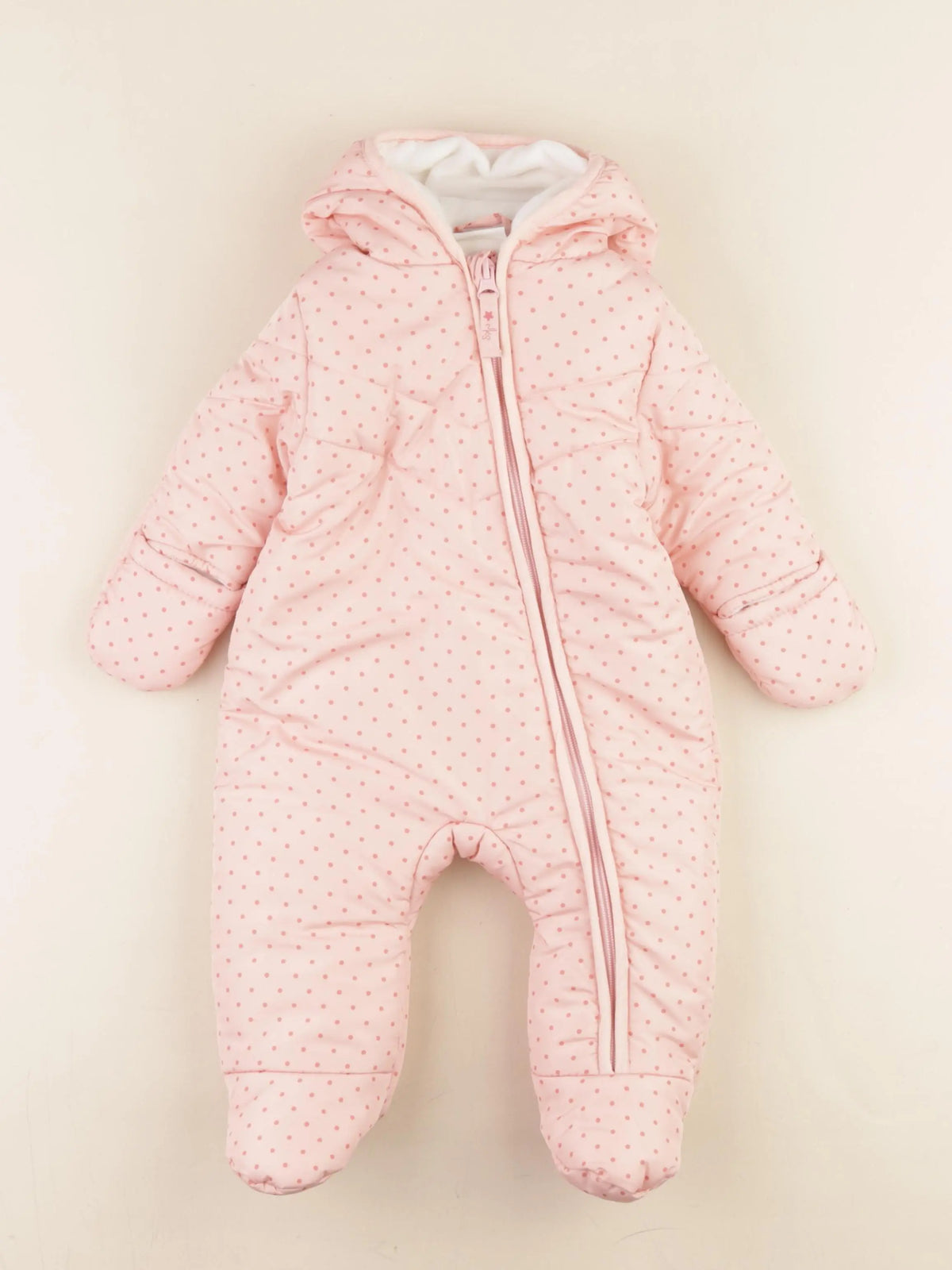 Jacadi - combi-pilote rose - 3 mois