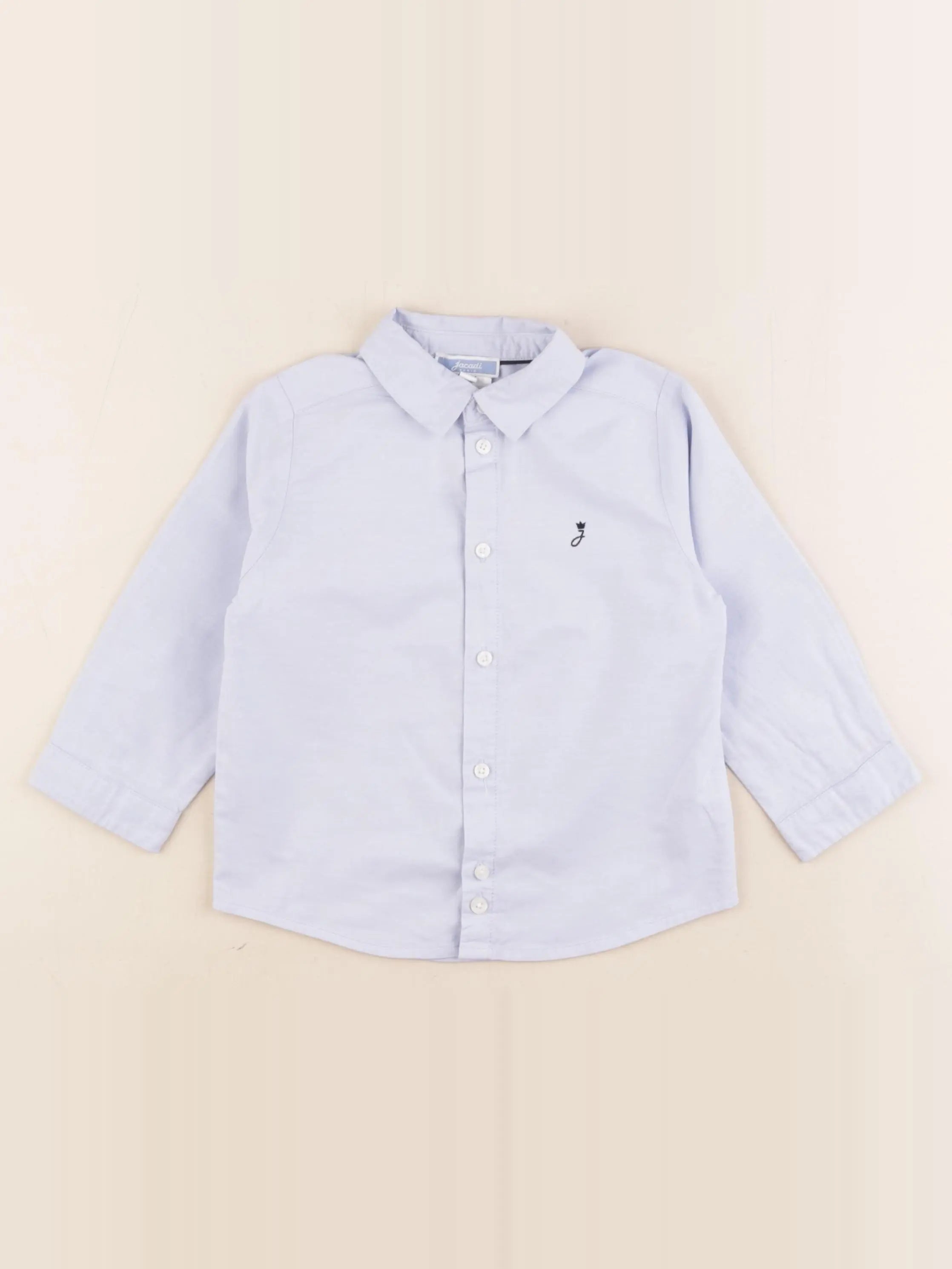Jacadi - chemise bleu - 24 mois