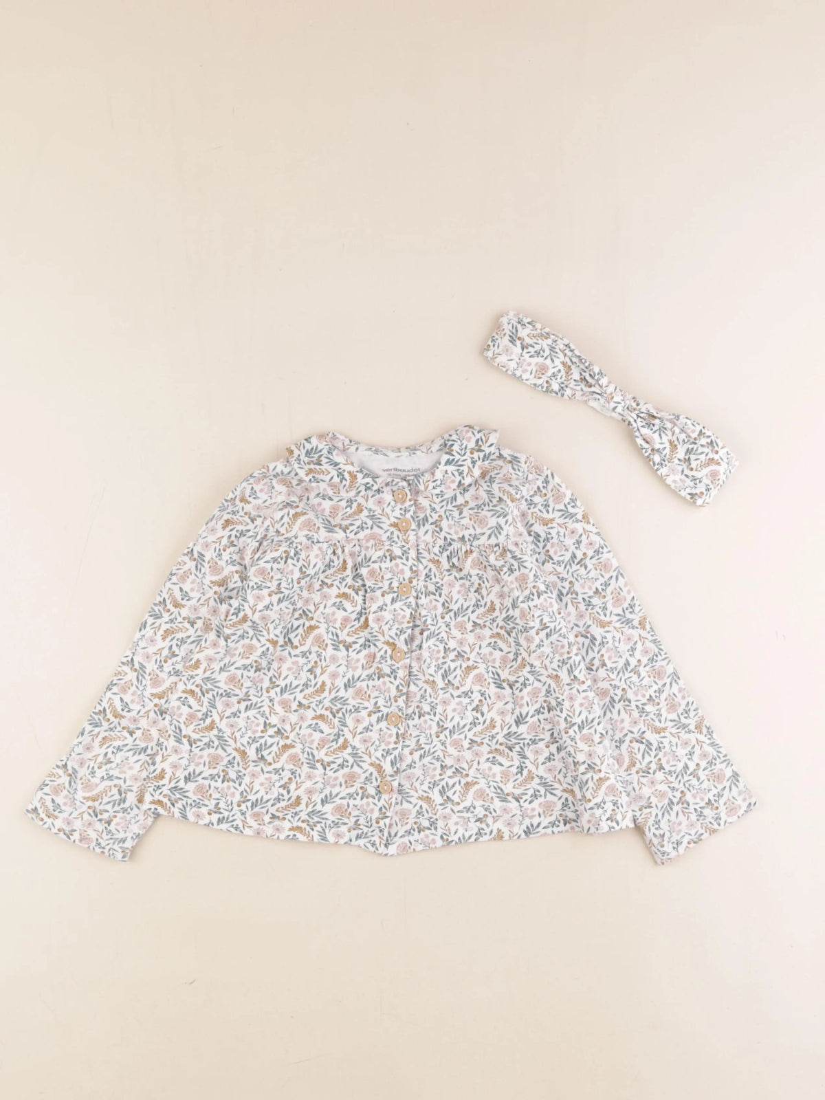 Vertbaudet - tee-shirt blanc - 36 mois