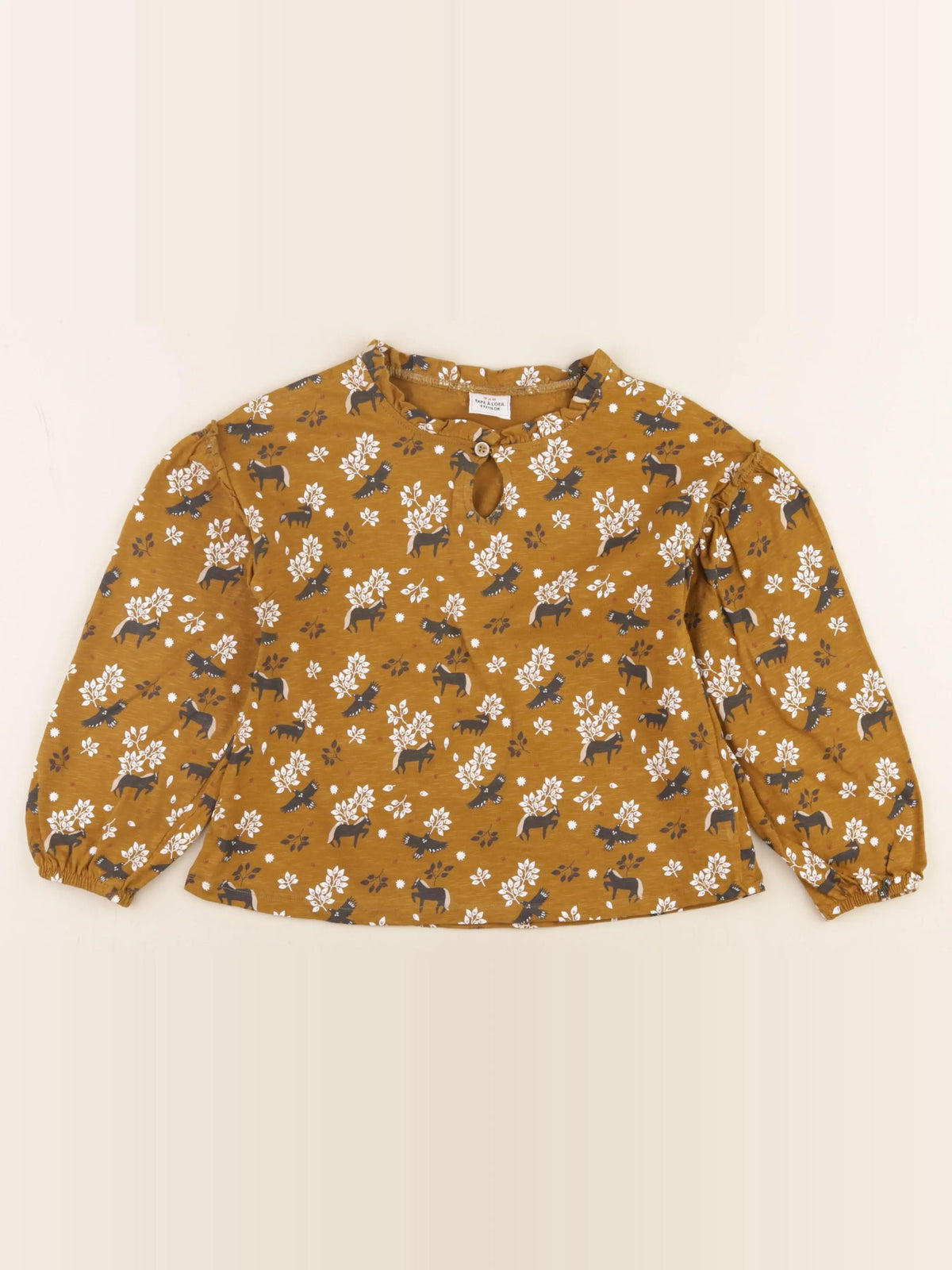 Tape à l'oeil - tee-shirt marron - 6 ans