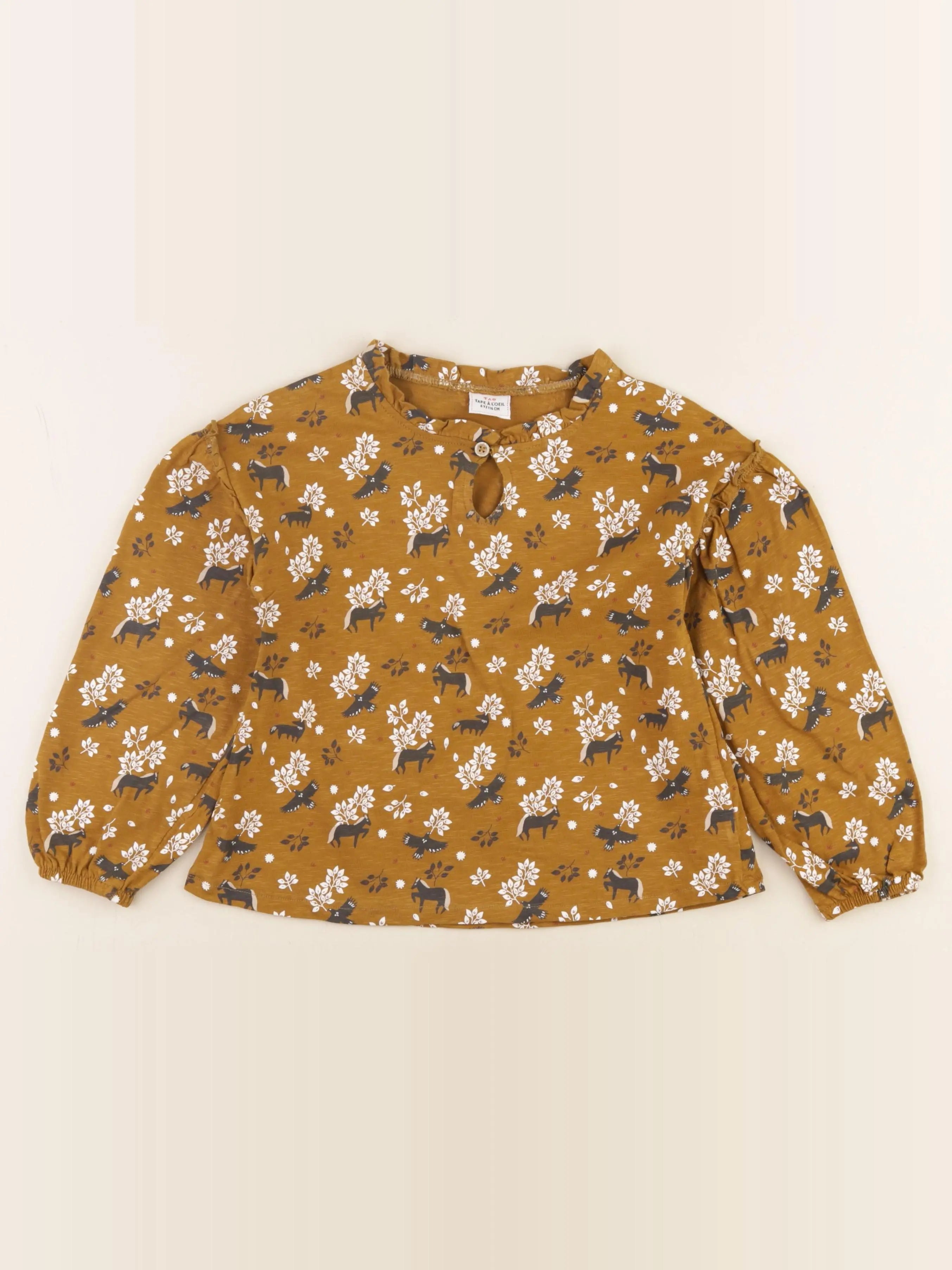 Tape à l'oeil - tee-shirt marron - 6 ans