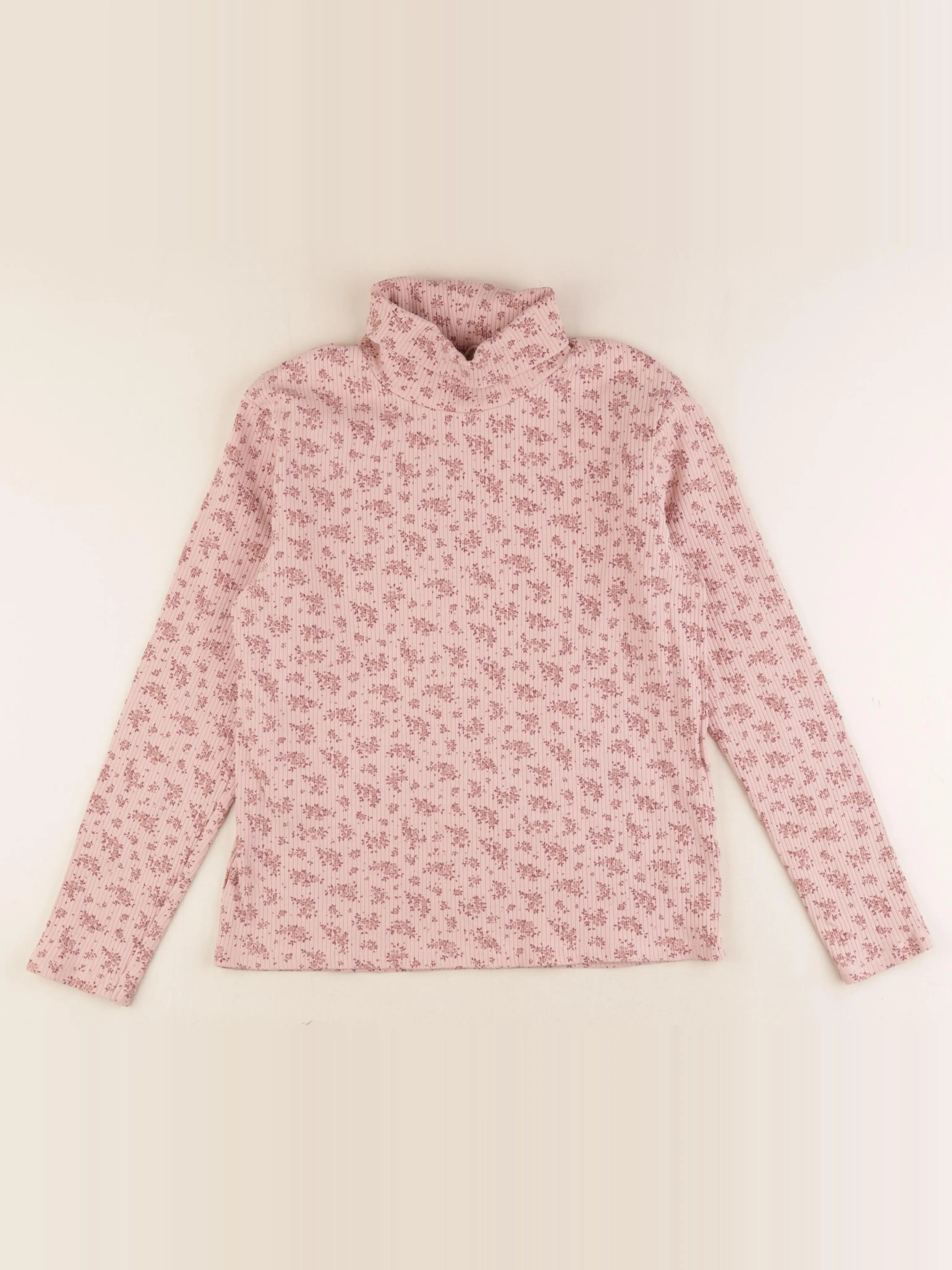 Vertbaudet - sous-pull rose - 14 ans