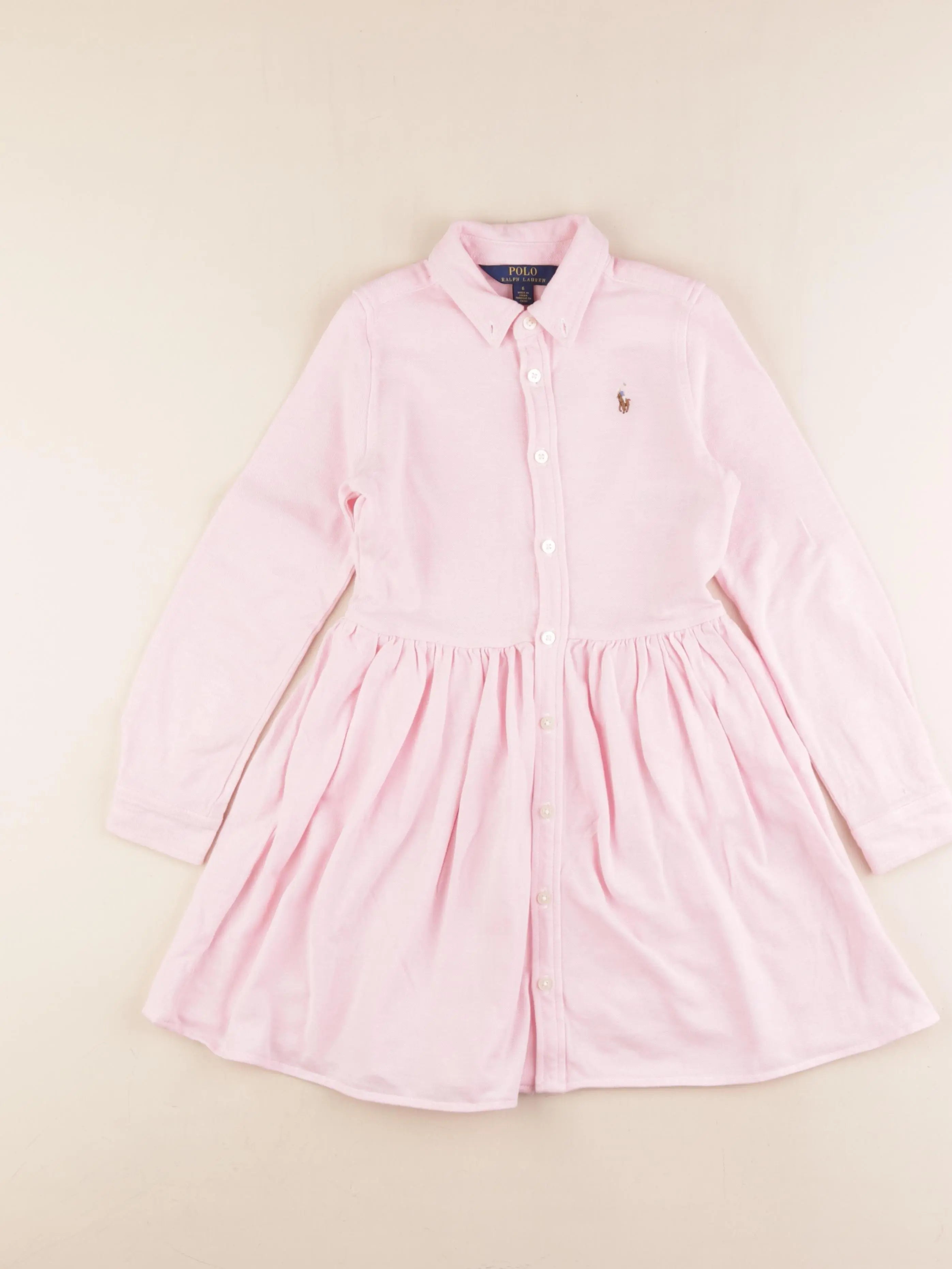 Ralph Lauren - robe rose - 6 ans