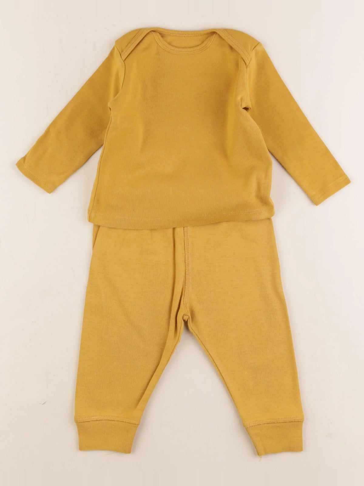 Bonton - ensemble jaune - 6 mois