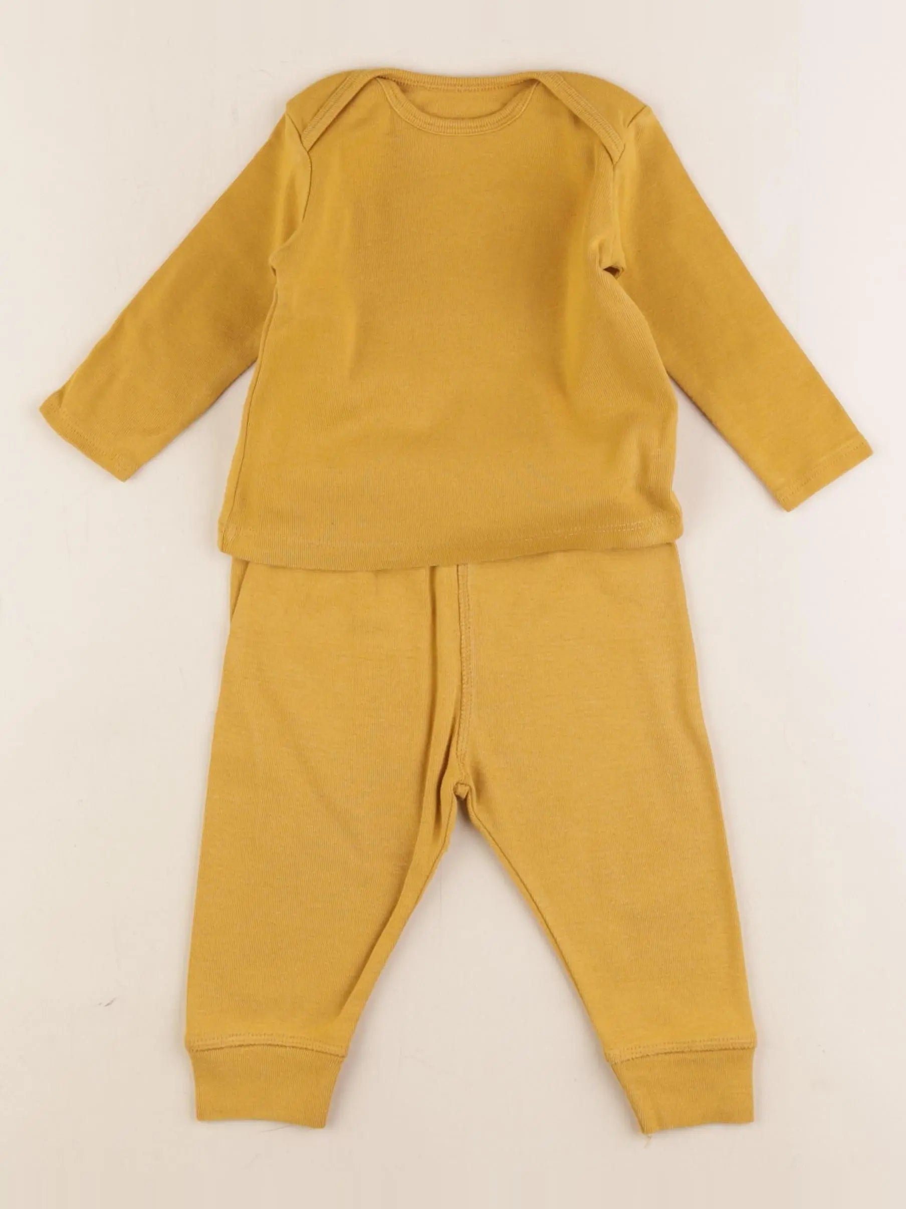 Bonton - ensemble jaune - 6 mois