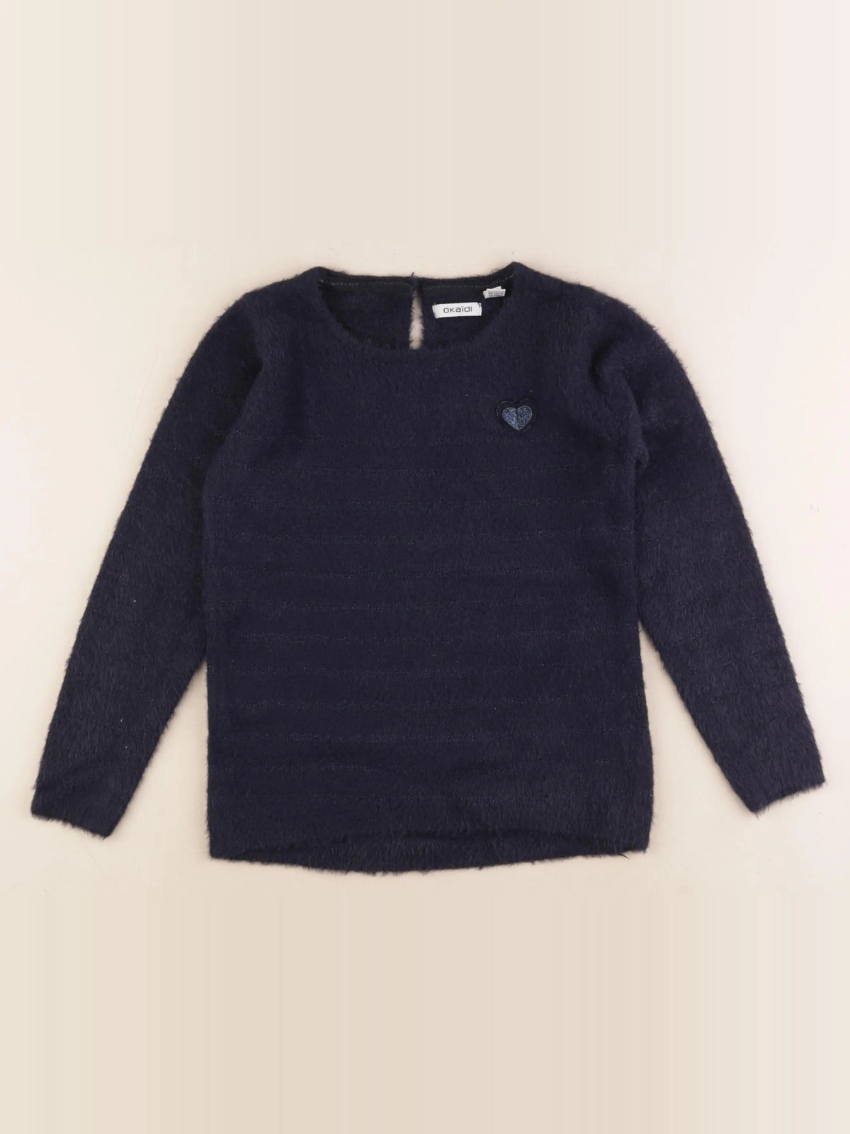 Okaidi - pull bleu - 8 ans