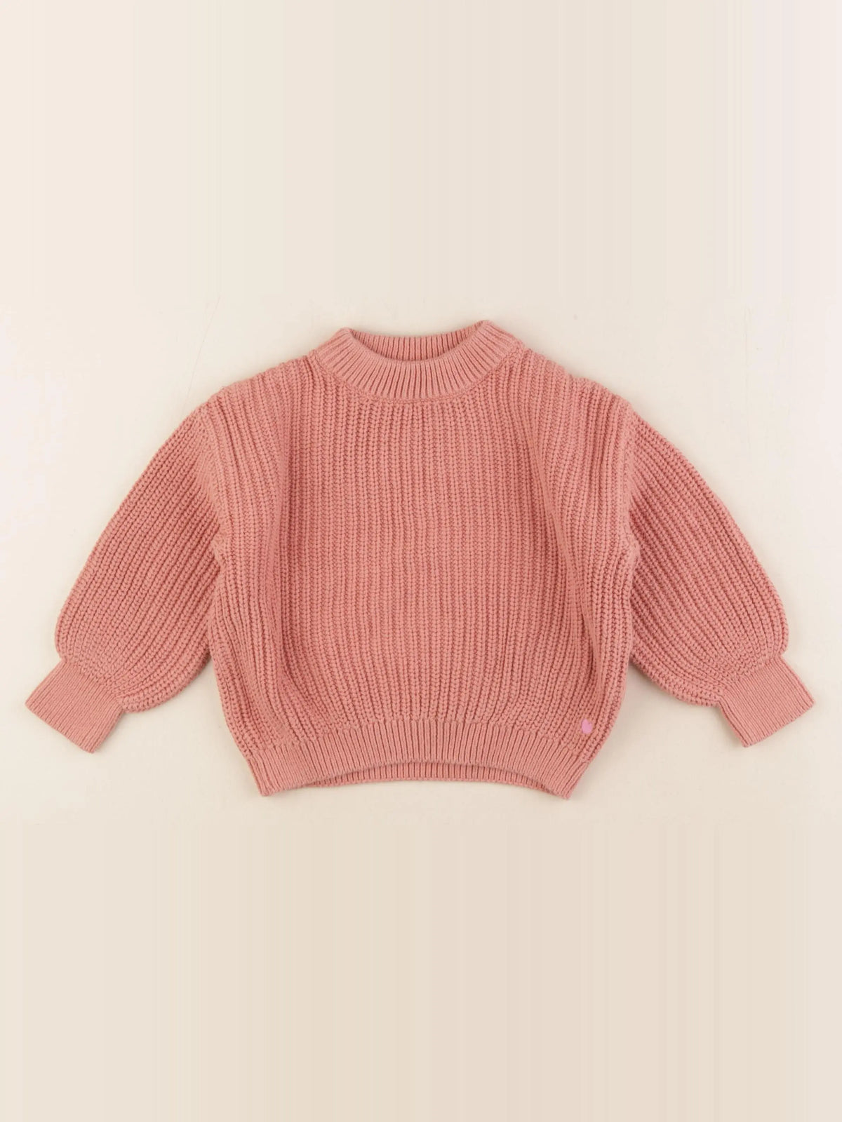 Vertbaudet - pull rose - 3 ans