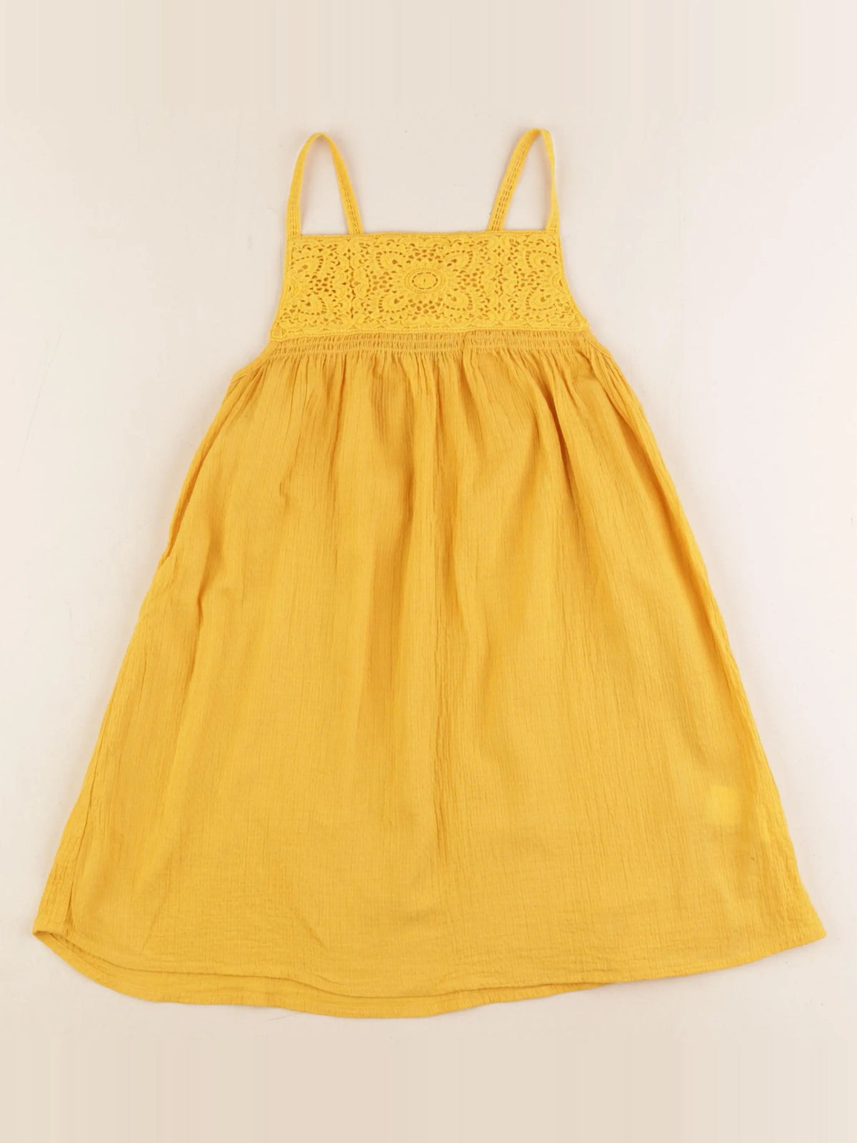 Okaidi - robe jaune - 5 ans