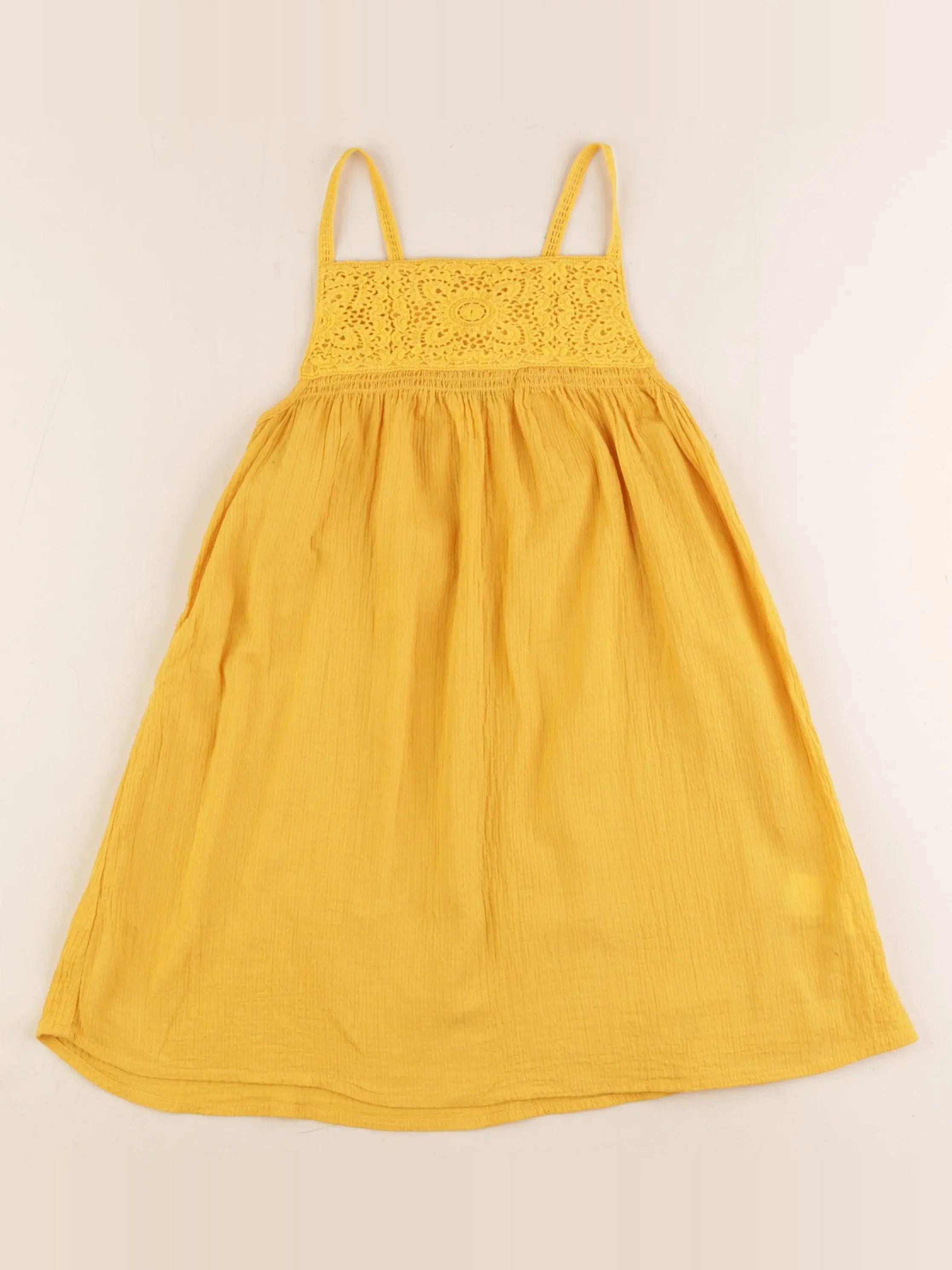 Okaidi - robe jaune - 5 ans