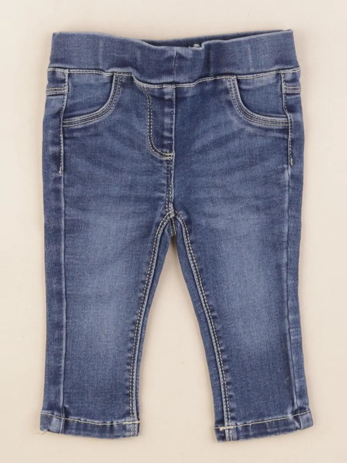 Tape à l'oeil - jegging bleu - 6 mois