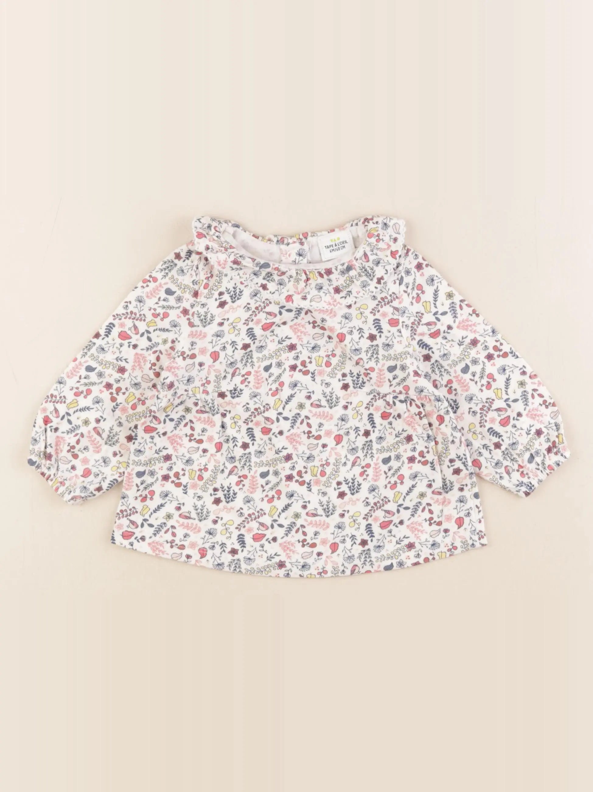 Tape à l'oeil - tee-shirt multicolore - 6 mois