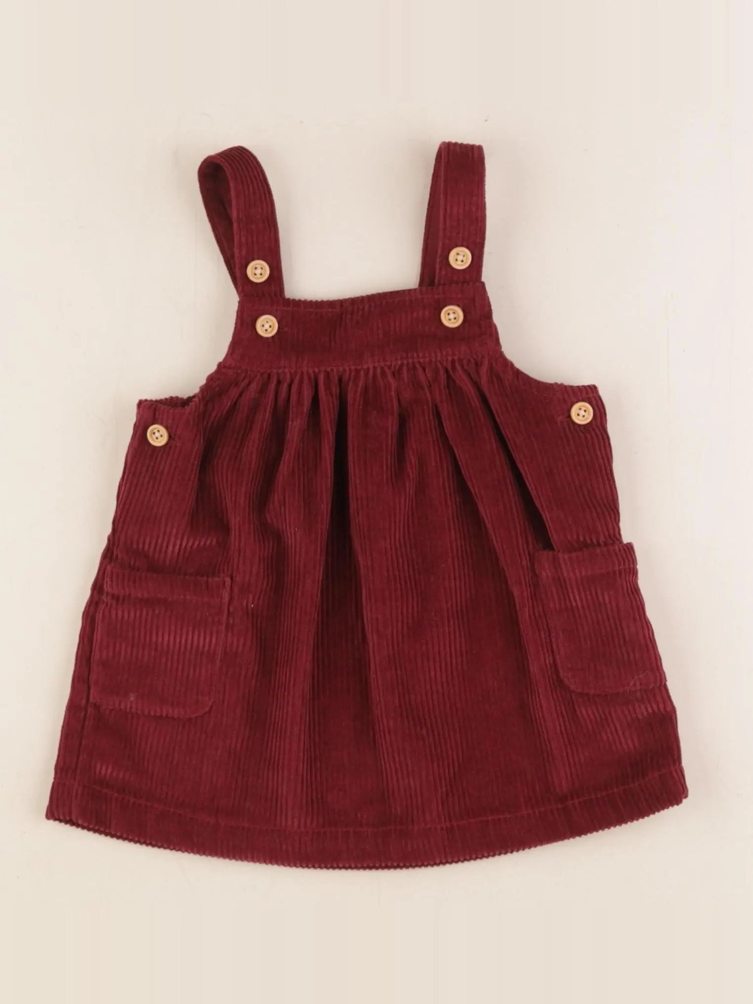 Cyrillus - robe rouge - 6 mois