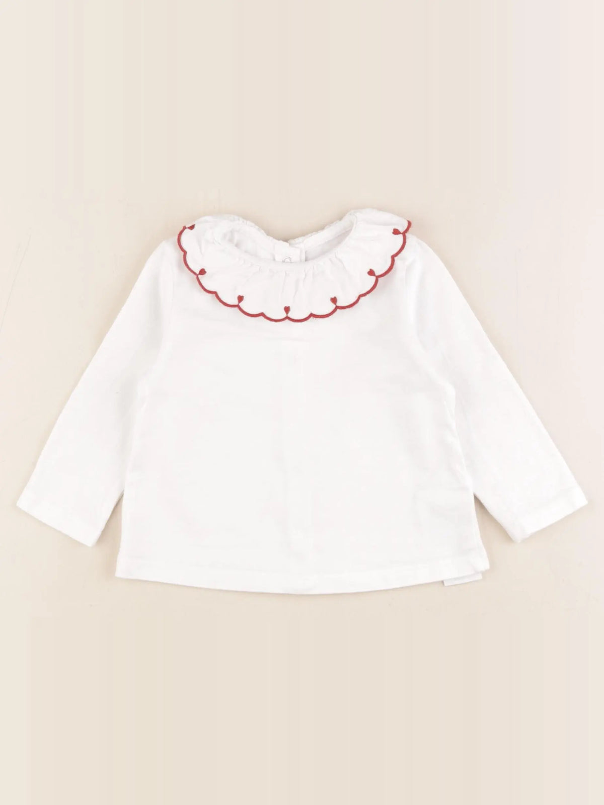 Cyrillus - tee-shirt blanc - 12 mois